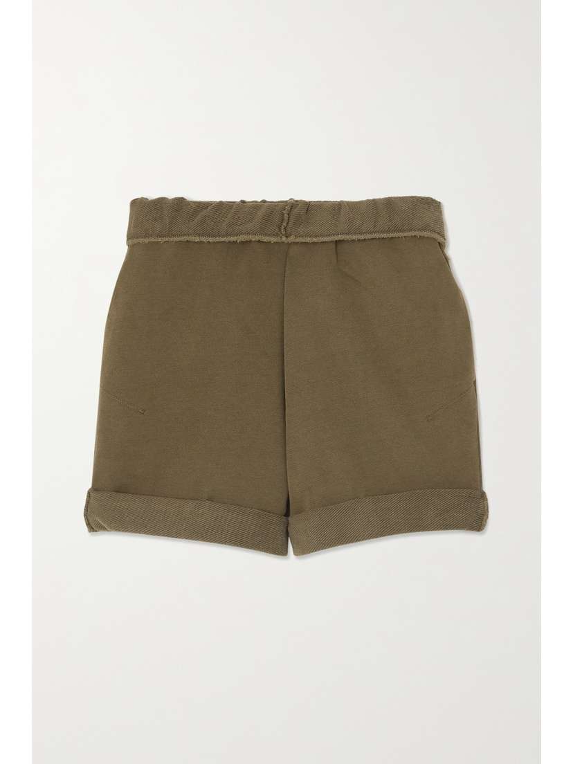 Frame Organic Cotton-terry Shorts