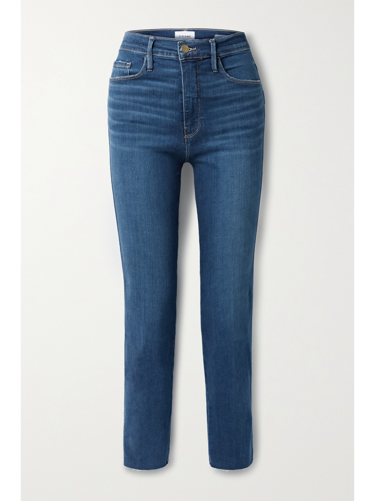 FRAME LE SYLVIE HIGH-RISE SLIM-LEG JEANS