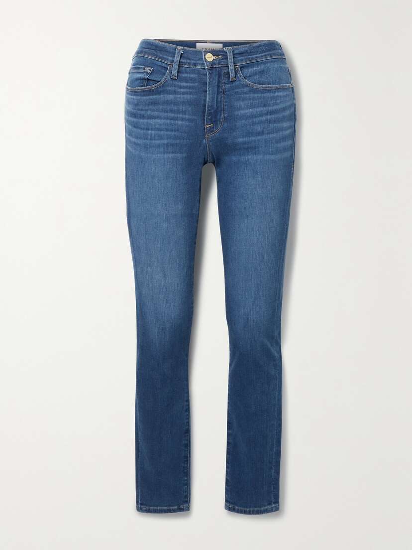 Frame Le Skinny De Jeanne Mid-rise Jeans
