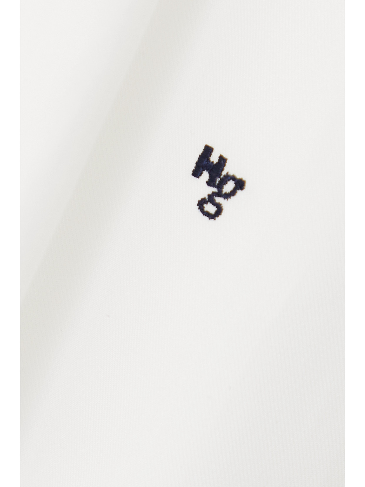 Cropped Distressed Embroidered Cotton-Poplin Shirt