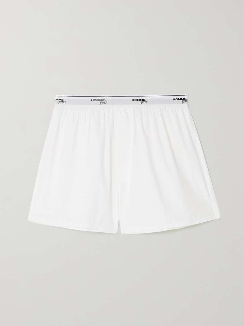 Hommegirls Cotton-poplin Shorts