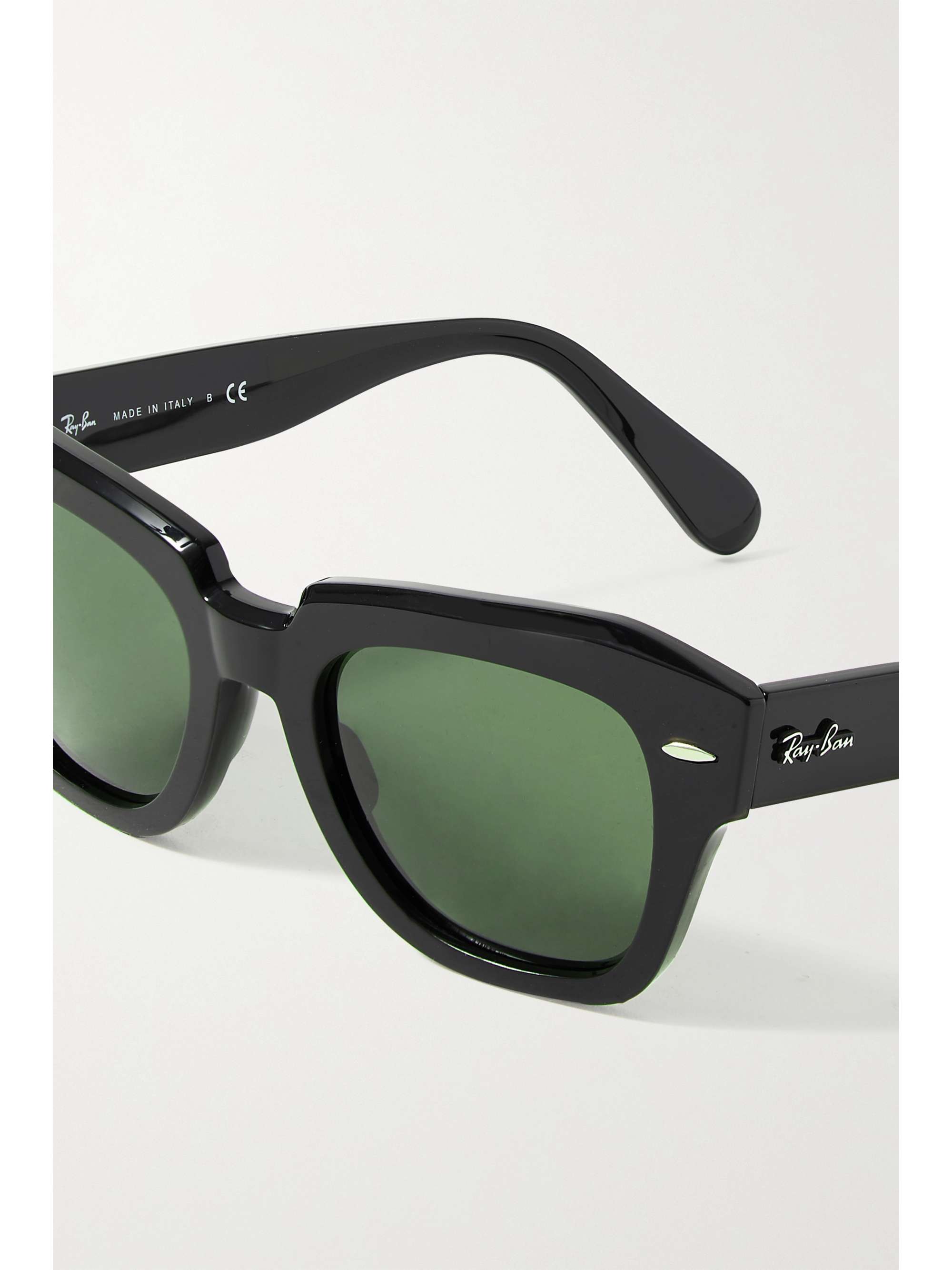 RAY-BAN State Street square-frame acetate sunglasses
