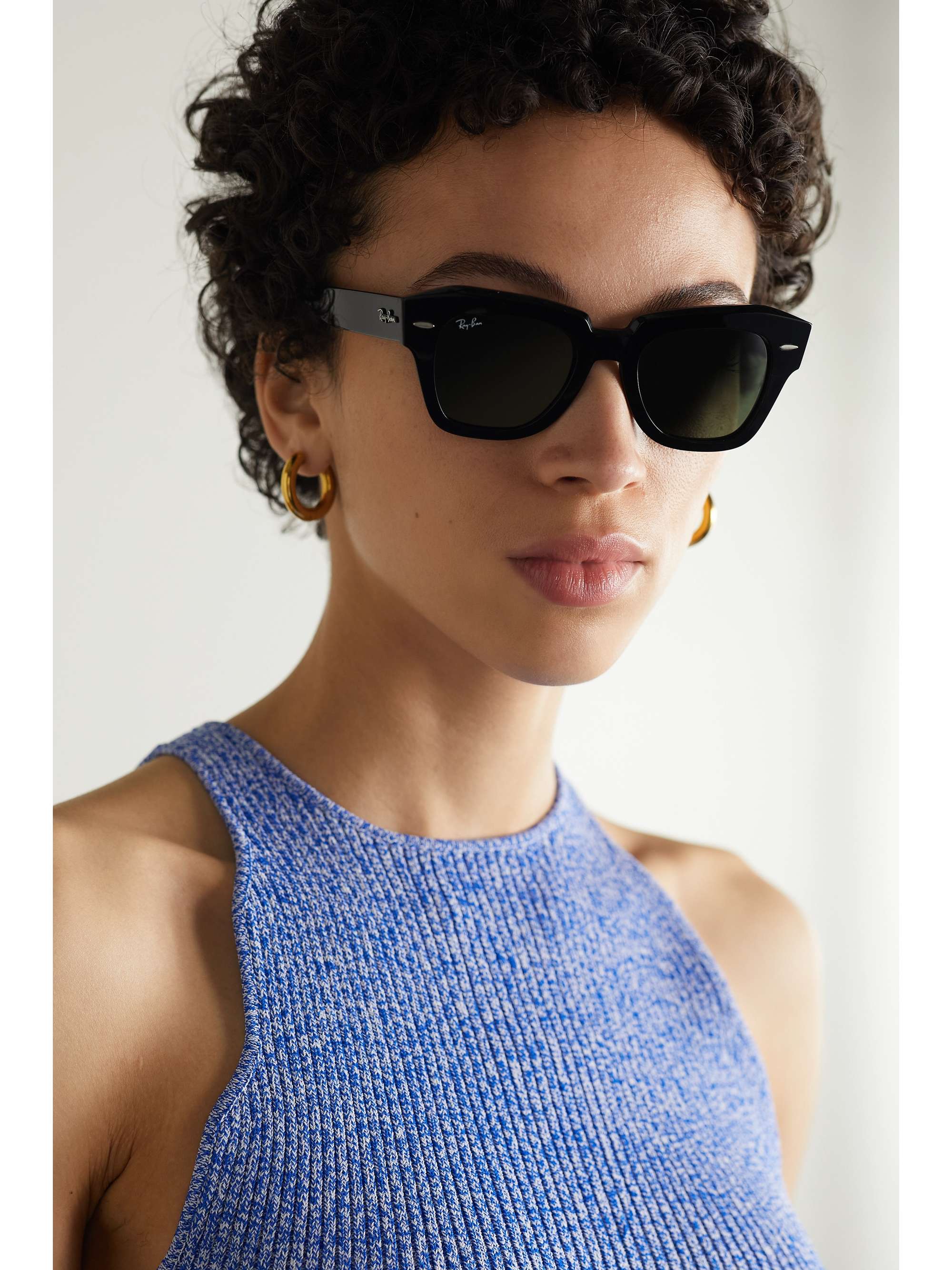 RAY-BAN State Street square-frame acetate sunglasses | NET-A-PORTER