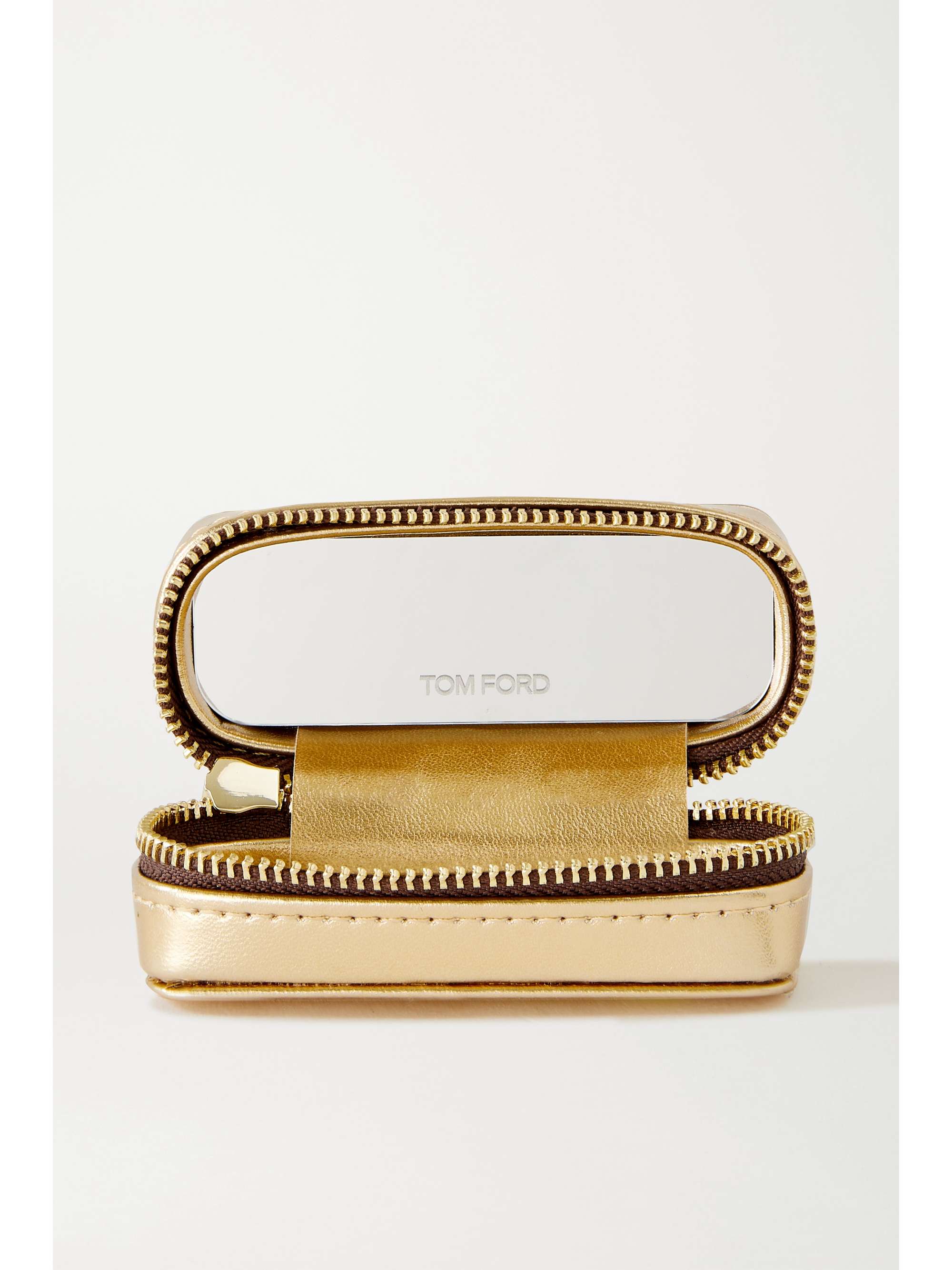 TOM FORD BEAUTY Lip Color Matte and Metallic Leather Case Set - Casablanca