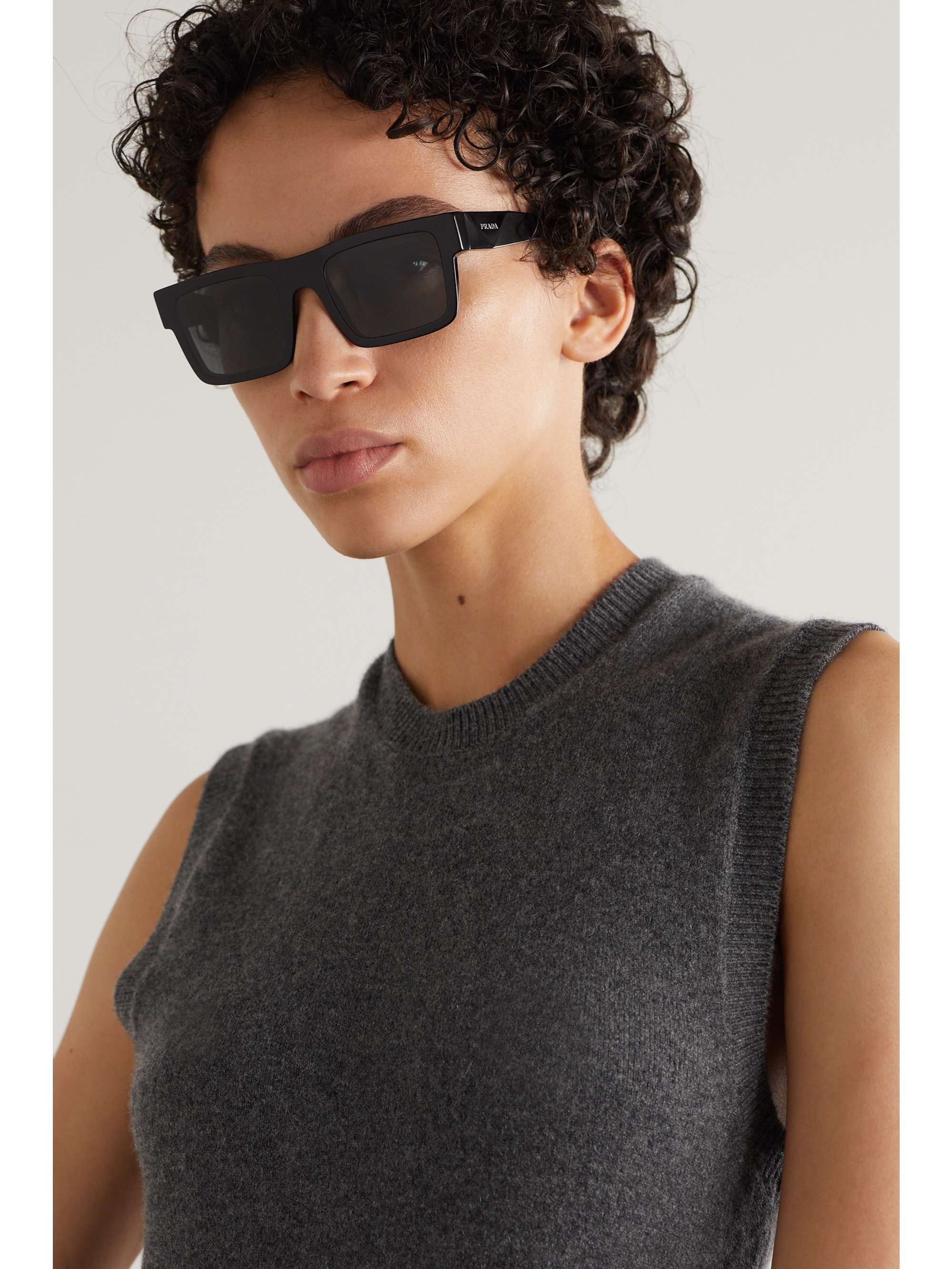 prada square sunglasses