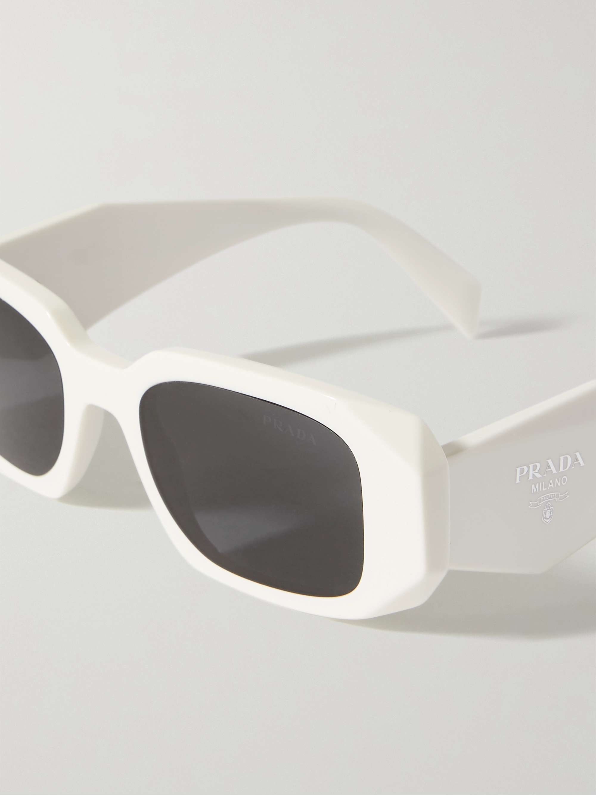 PRADA EYEWEAR Square-frame acetate sunglasses