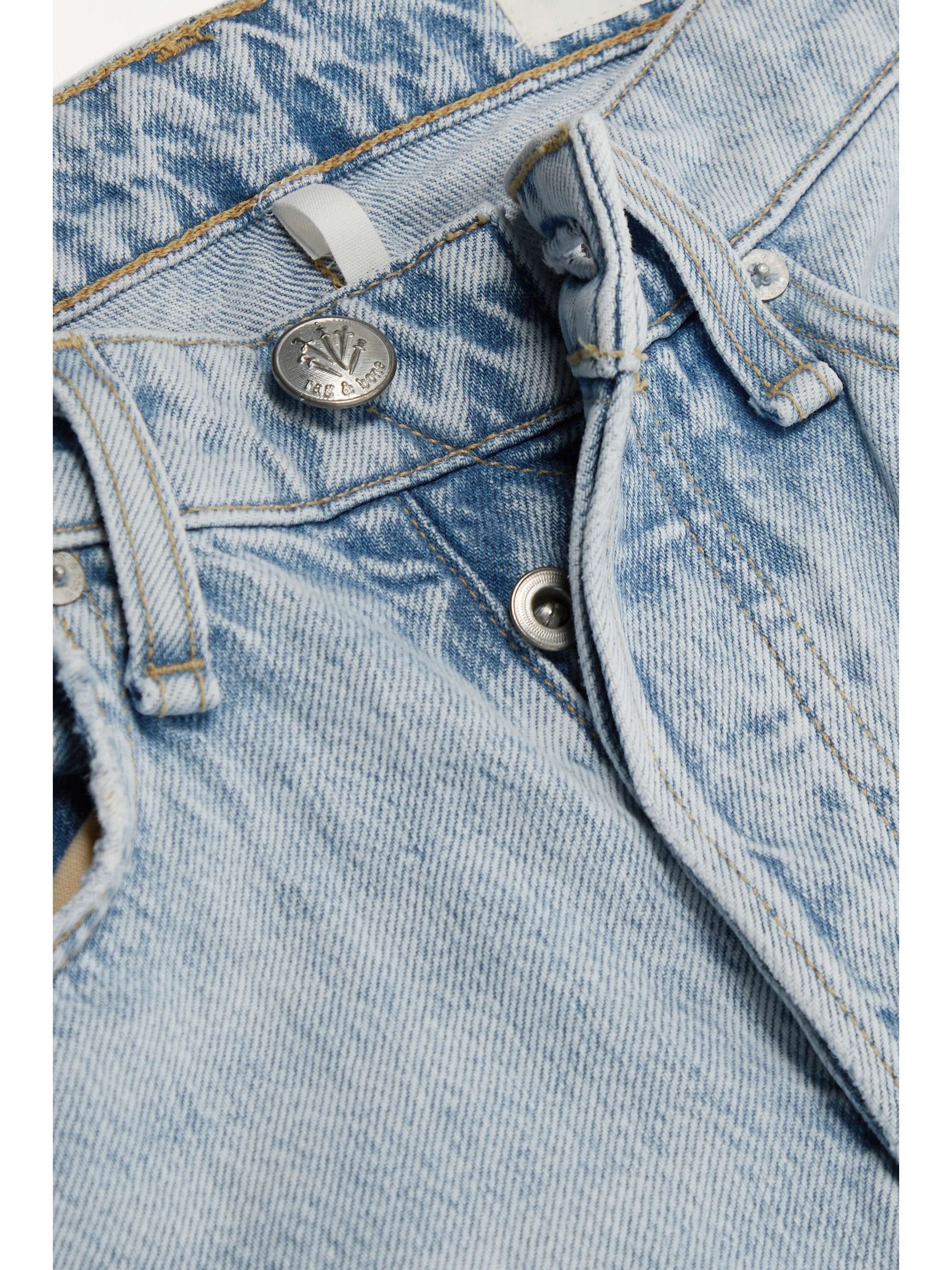 RAG & BONE Maya high-rise slim-leg jeans