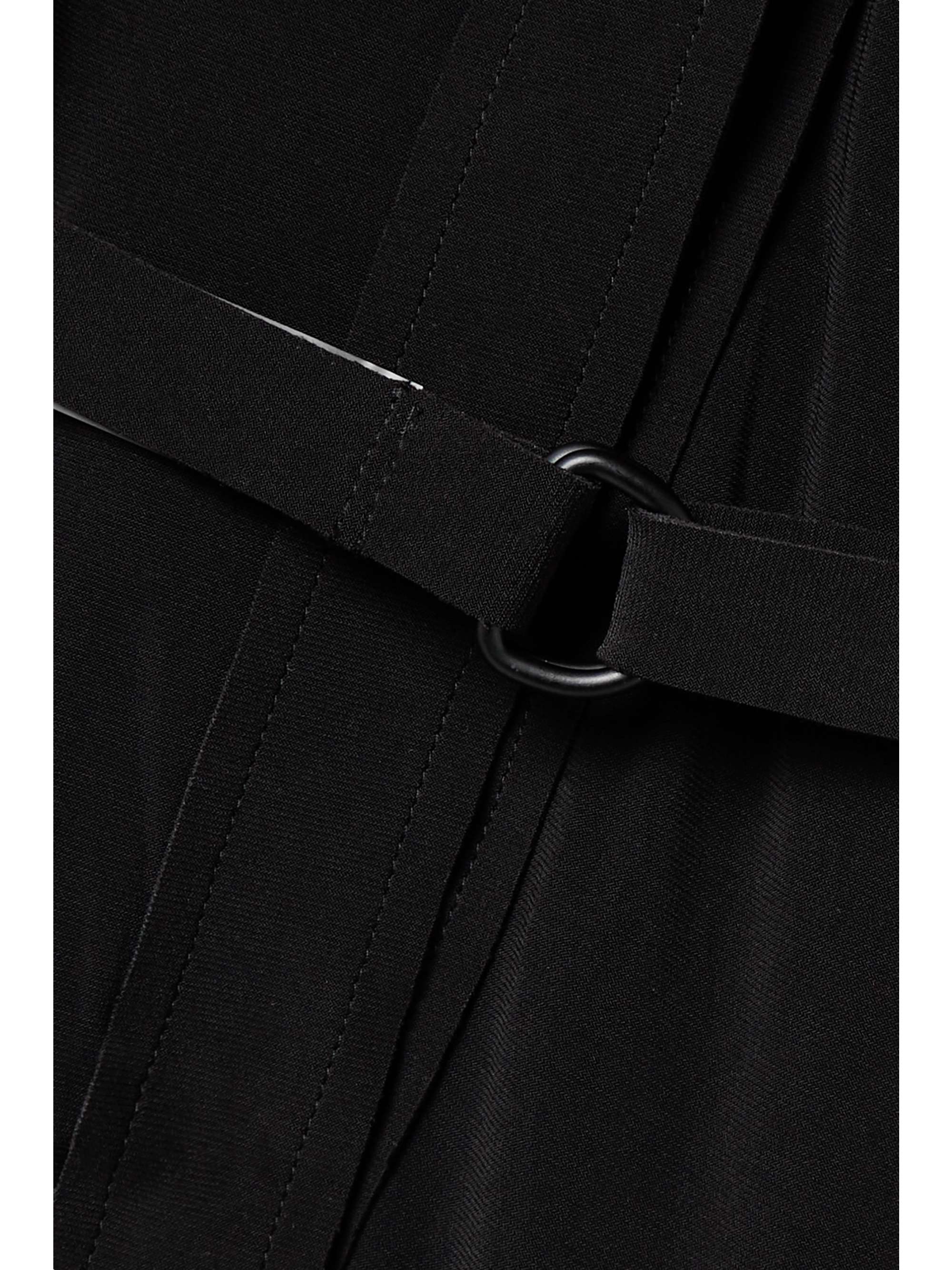 NORMA KAMALI Belted stretch-jersey playsuit