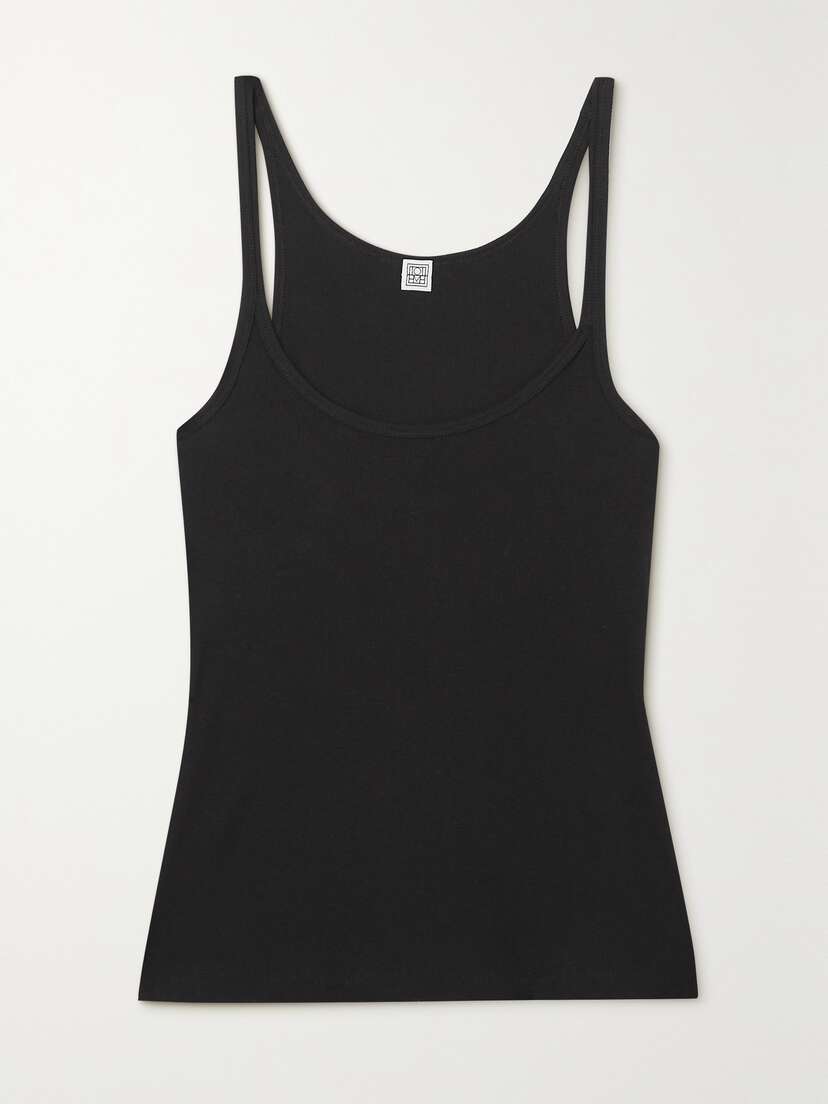 TOTEME + Net Sustain Ribbed Stretch Organic Cotton-jersey Tank