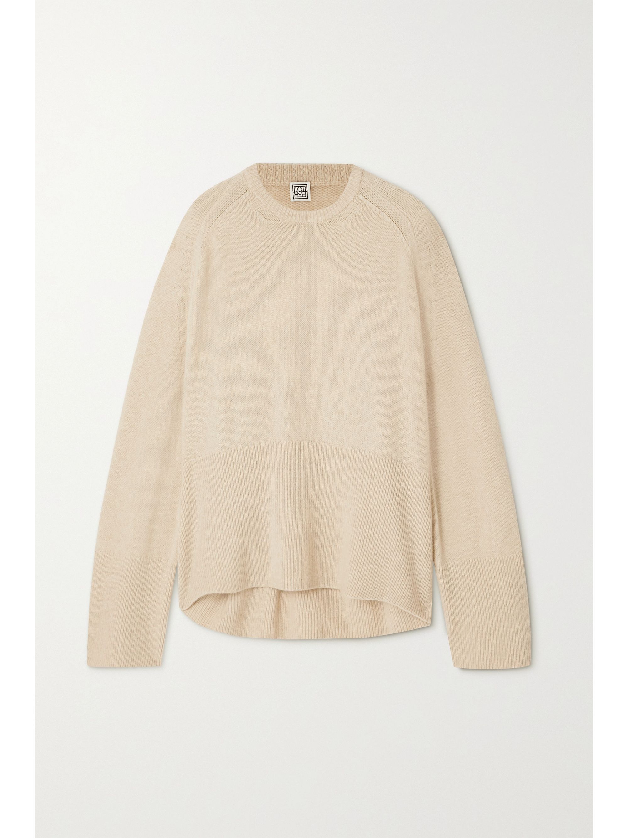 beige sweater