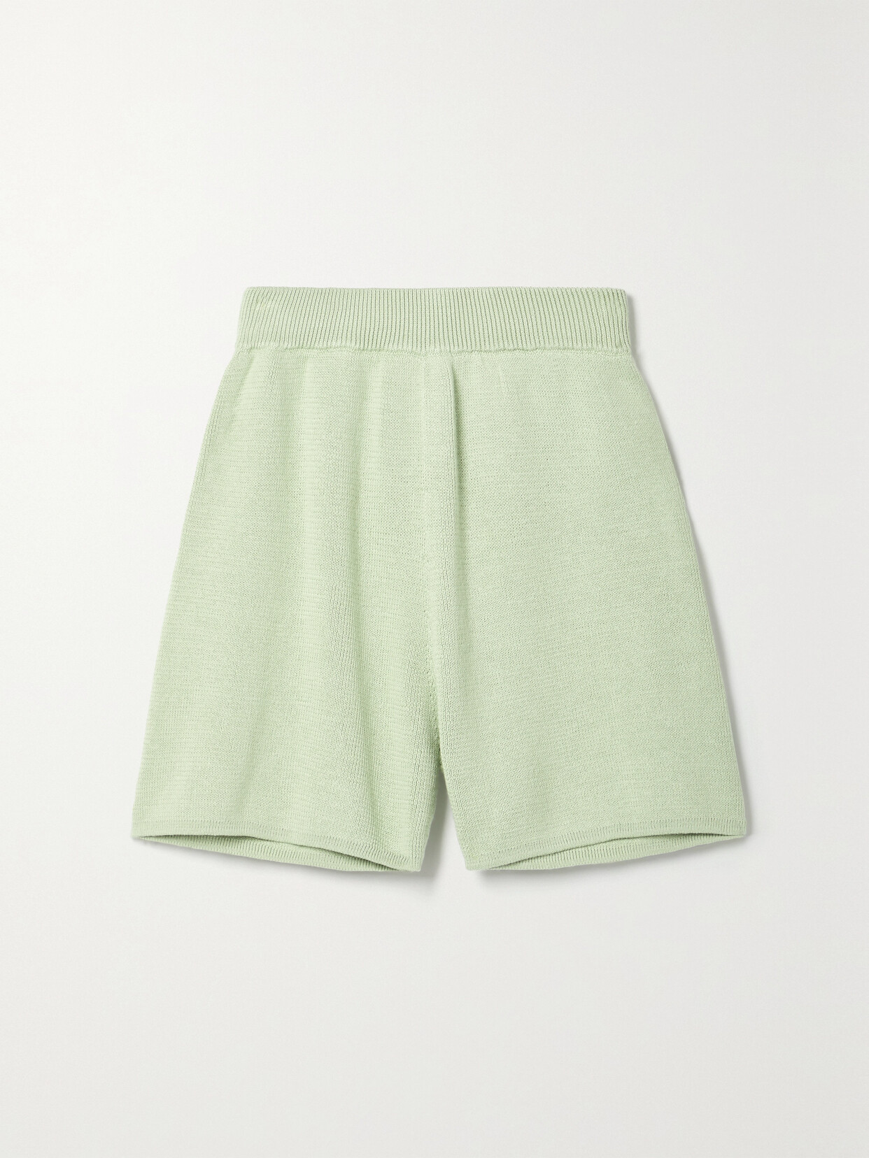 Mr Mittens Lounge Shorts In Sage In Light Green