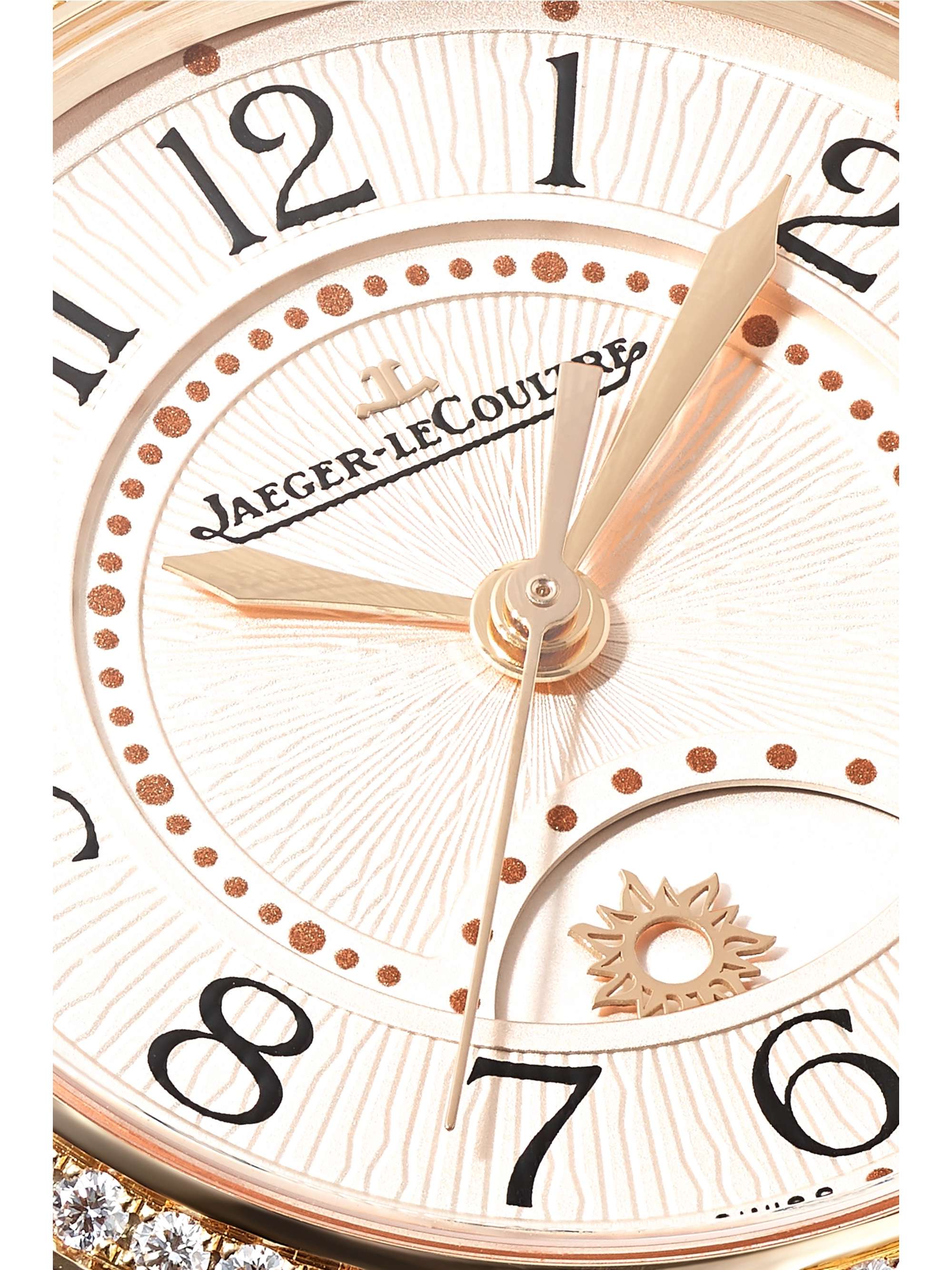 JAEGER LECOULTRE Rendez-Vous Night & Day 29mm small rose gold and diamond watch