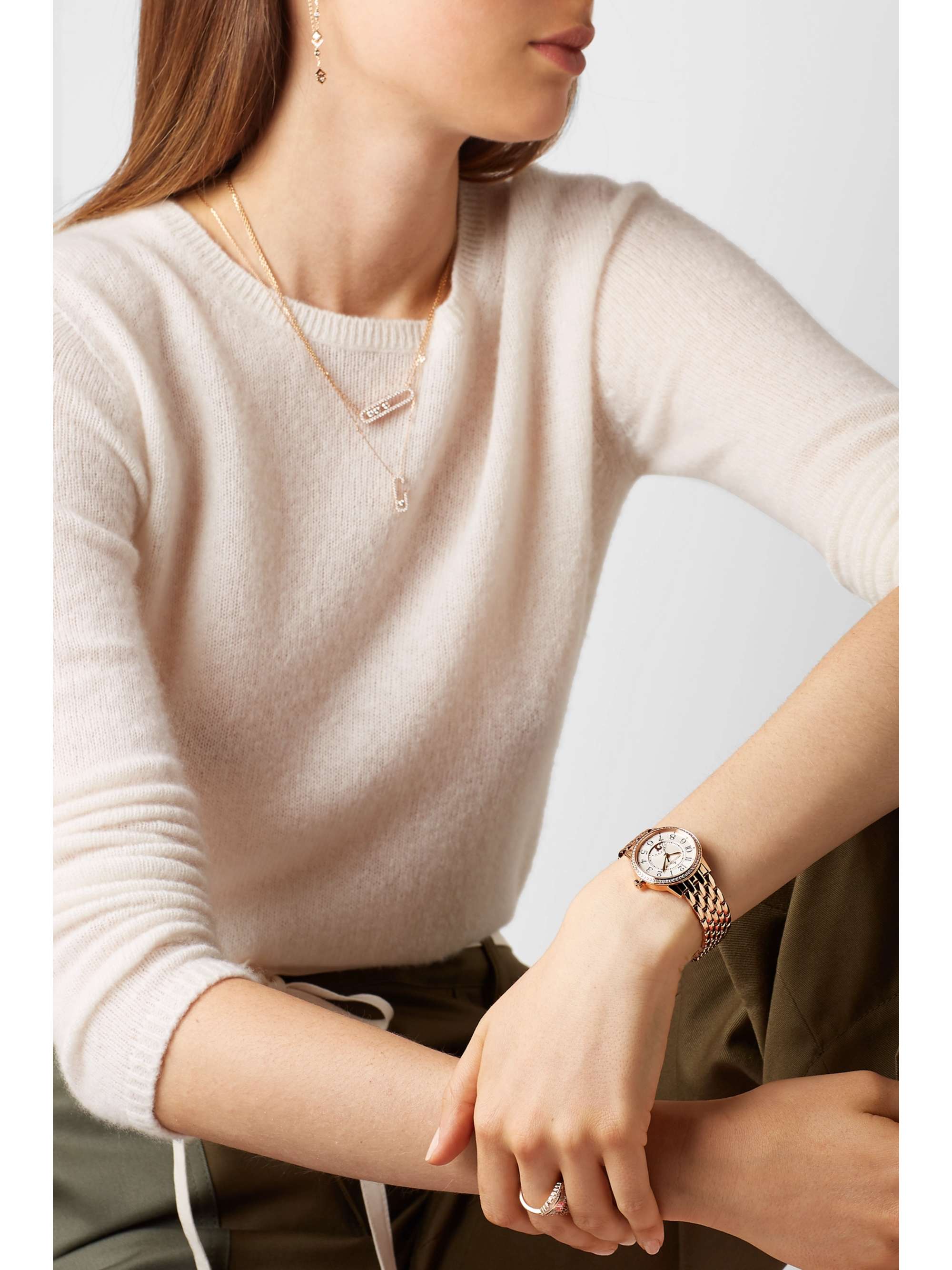 JAEGER LECOULTRE Rendez-Vous Night & Day 29mm small rose gold and diamond watch