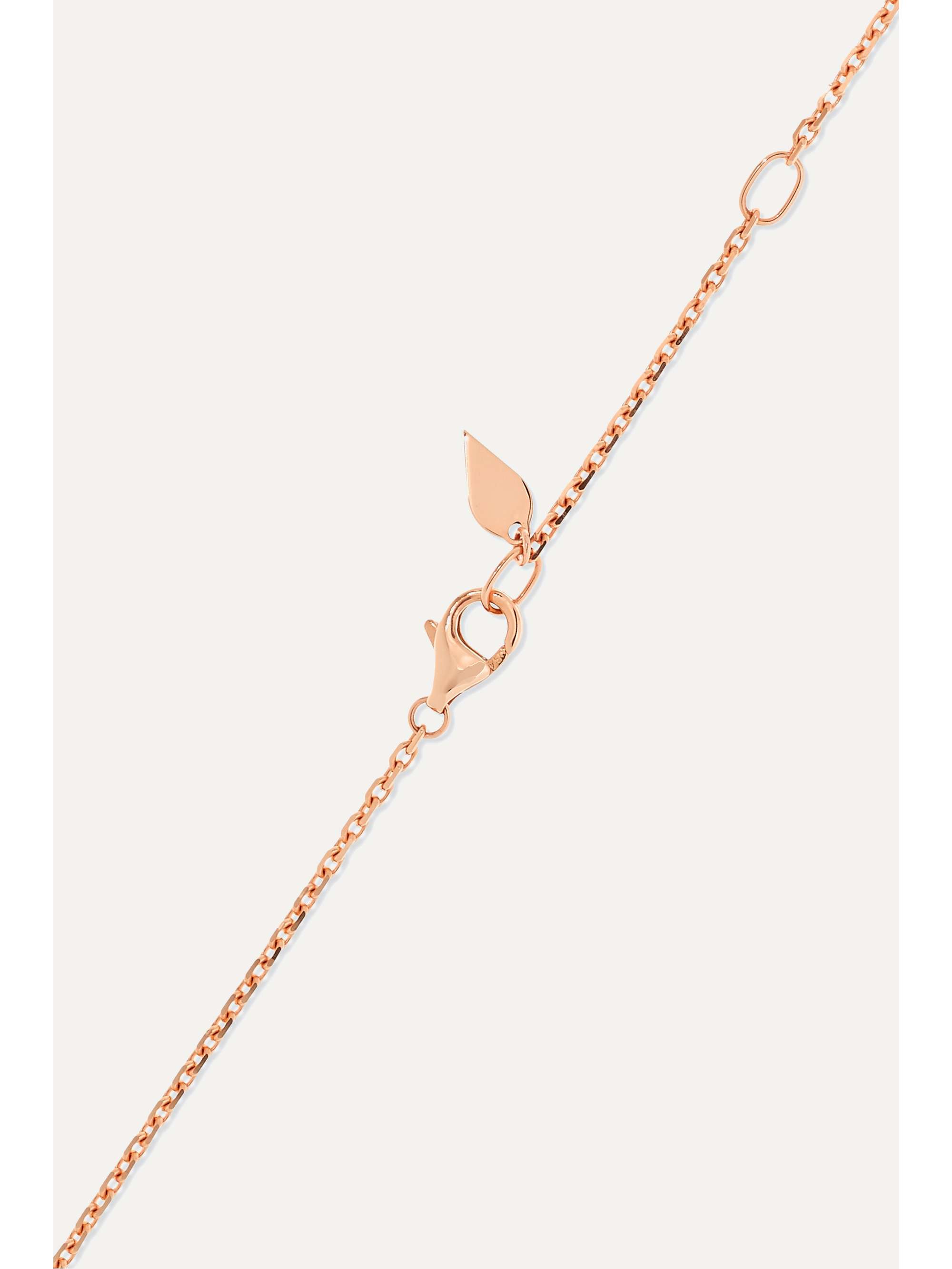 PIAGET Collier en or rose 18 carats et diamants Sunlight