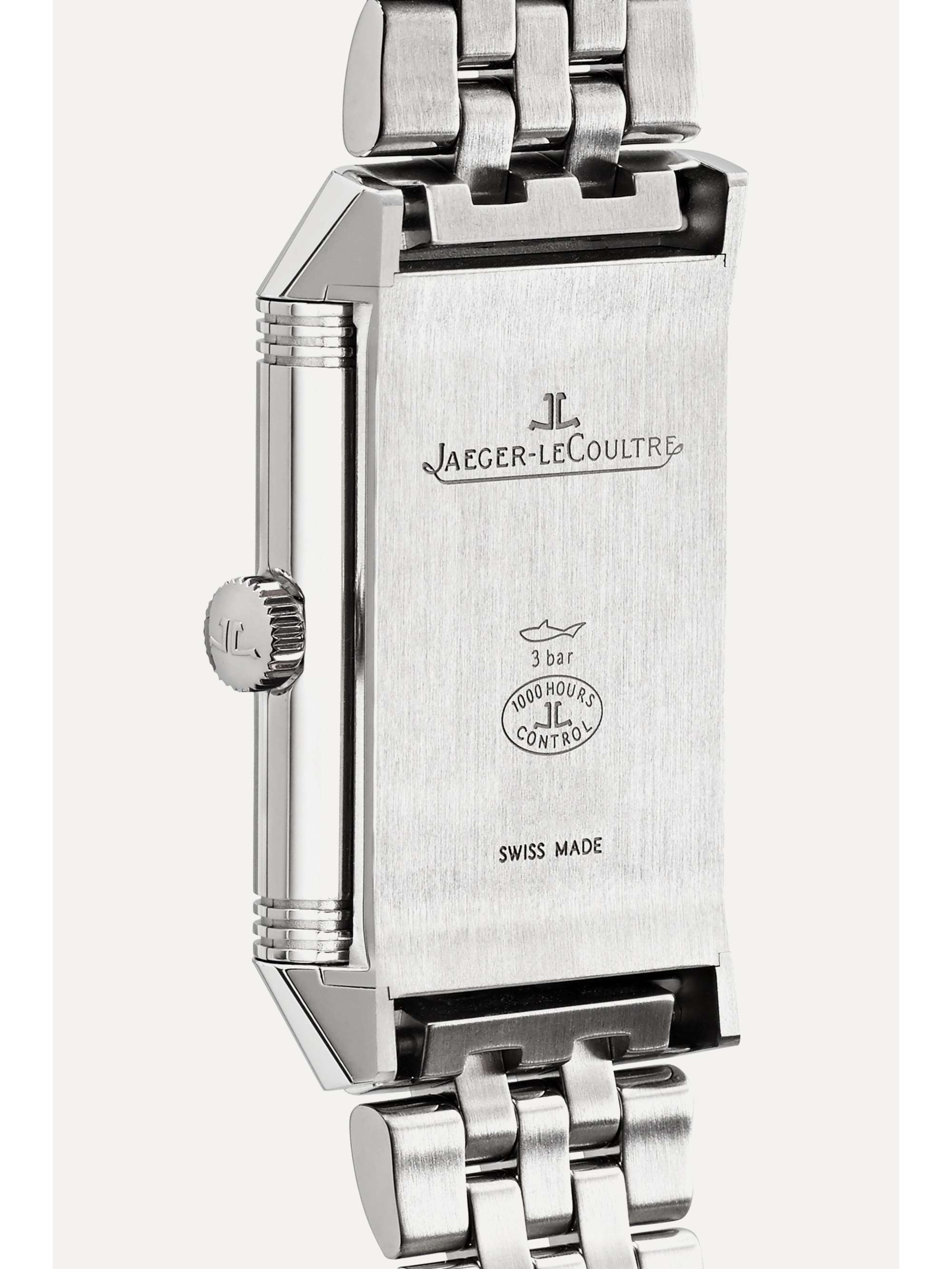 JAEGER LECOULTRE Reverso Classic Thin 40.1mm x 24.4mm medium stainless steel watch