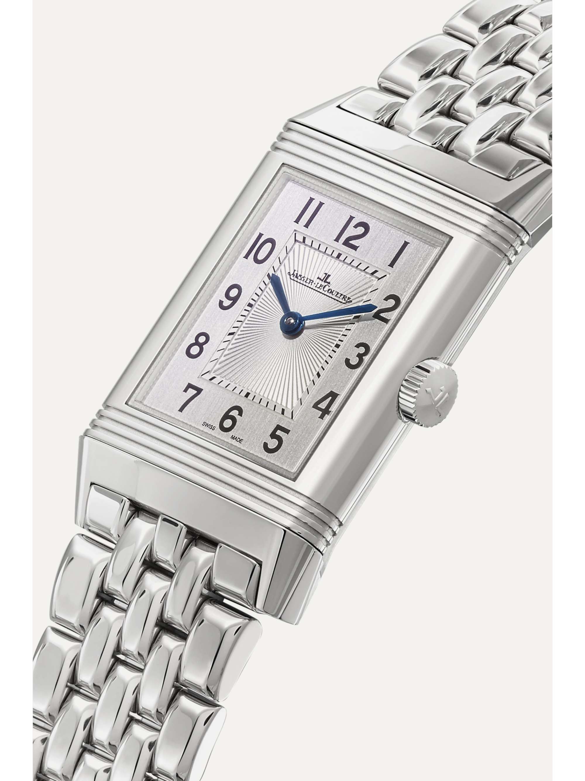 JAEGER LECOULTRE Reverso Classic Thin 40.1mm x 24.4mm medium stainless steel watch