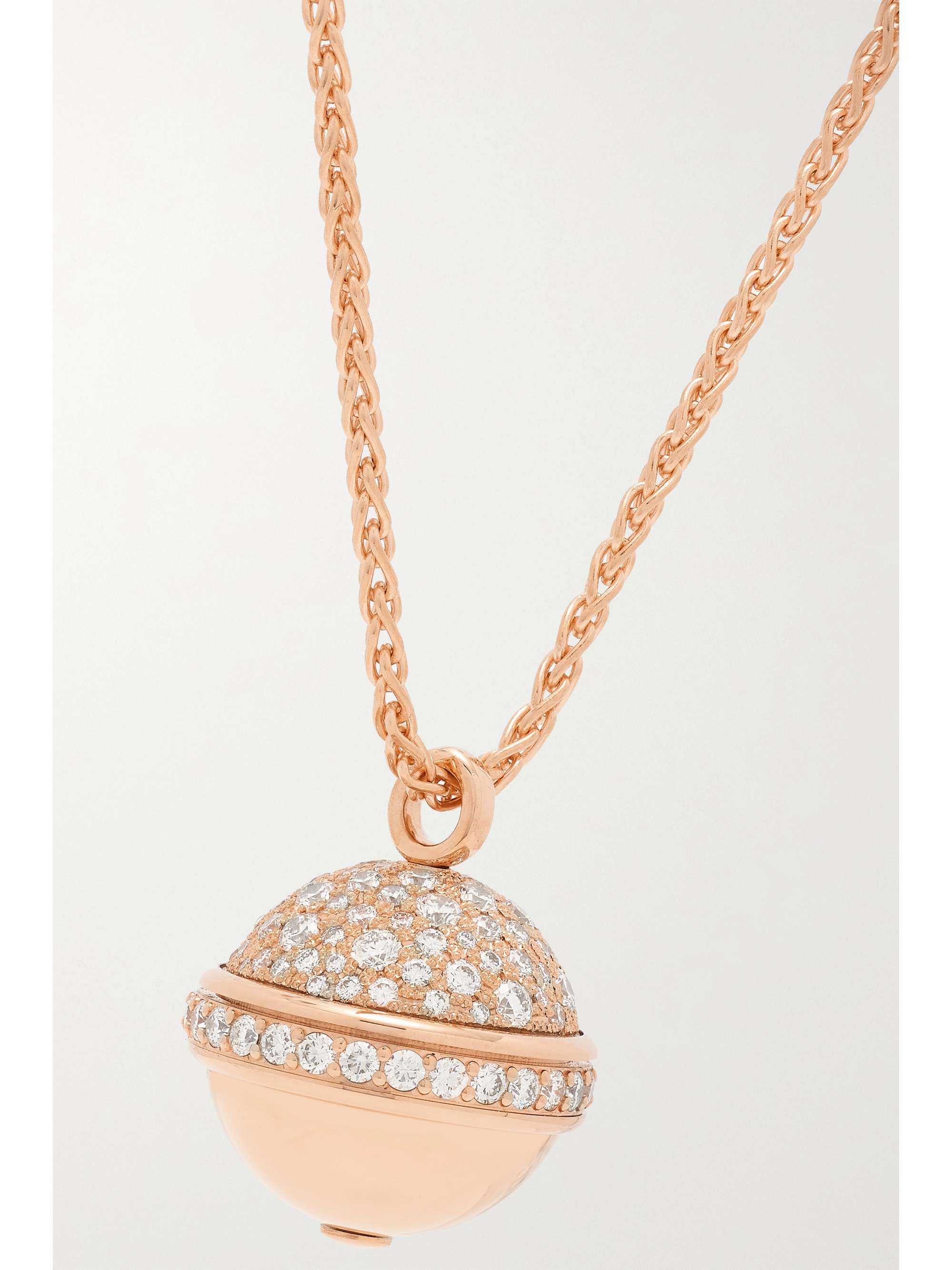 PIAGET Possession 18-karat rose gold diamond necklace