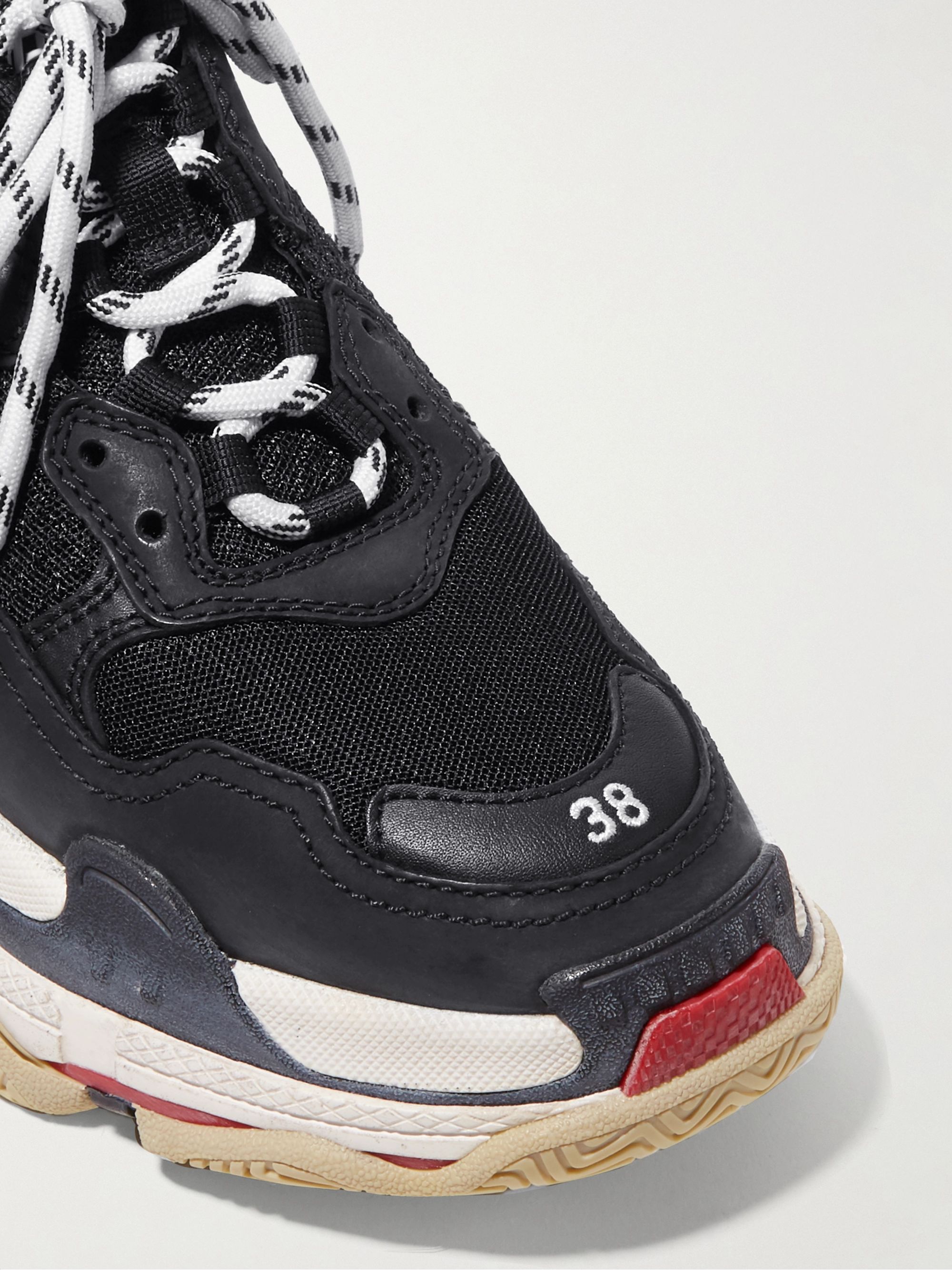 net a porter balenciaga triple s