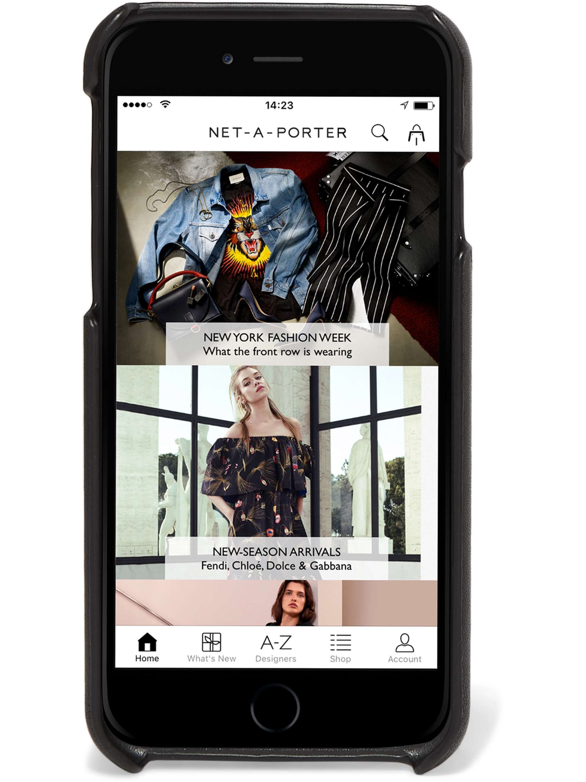 BALENCIAGA Printed textured-leather iPhone 7 and 8 case