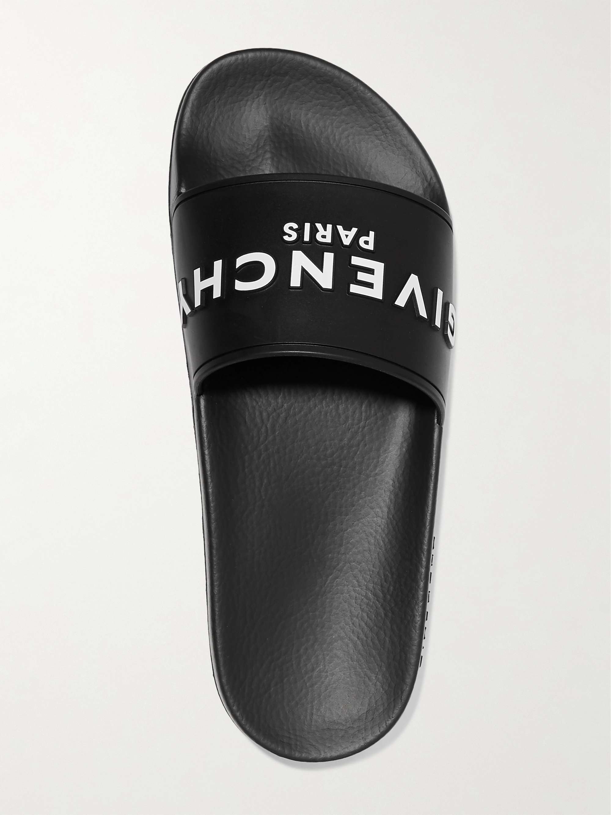 Givenchy Logo Rubber Sandal Slide | Neiman Marcus
