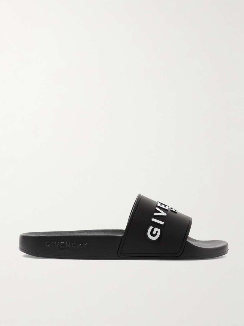 Givenchy Logo-print Rubber Slides