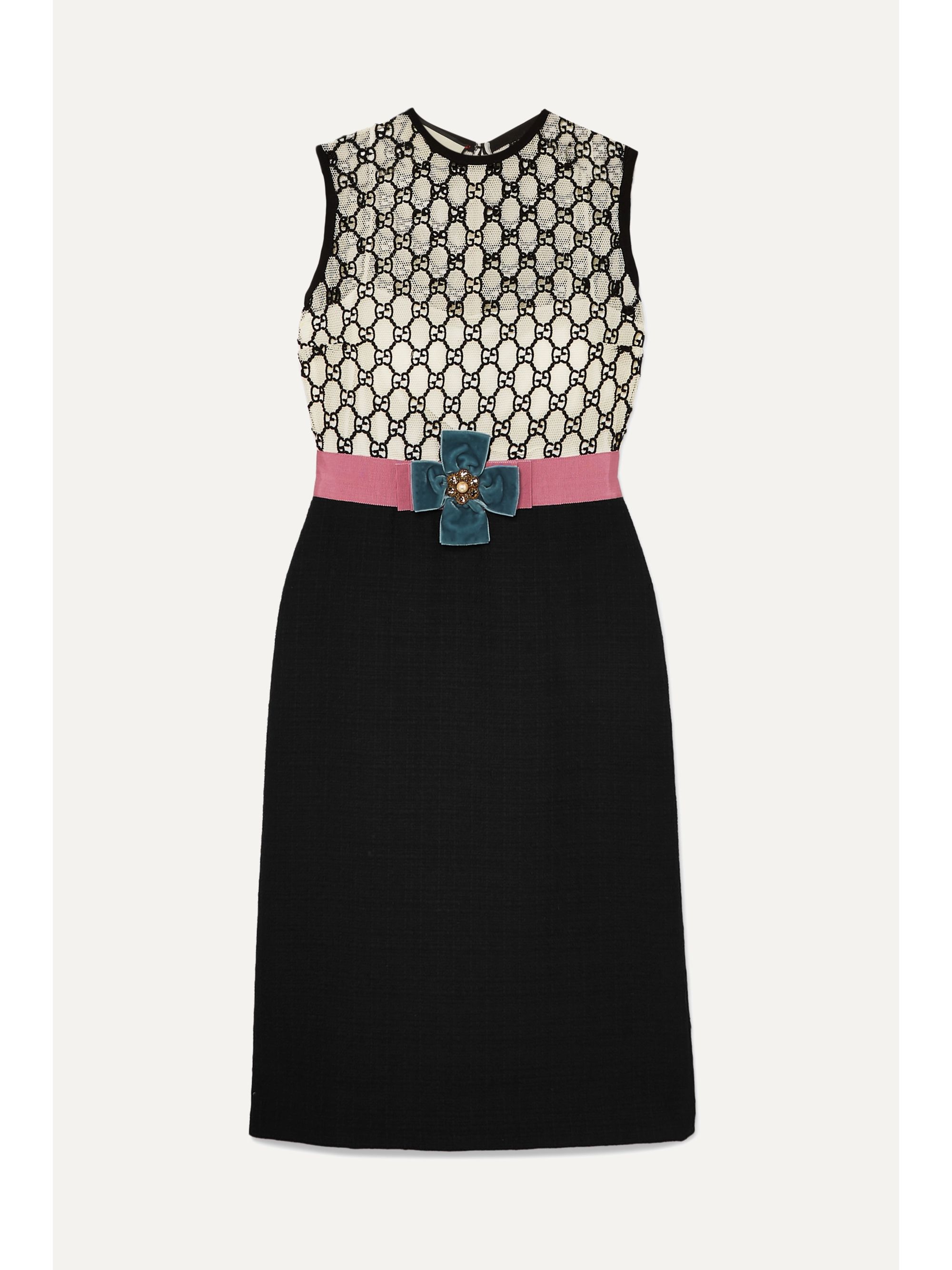 gucci monogram dress