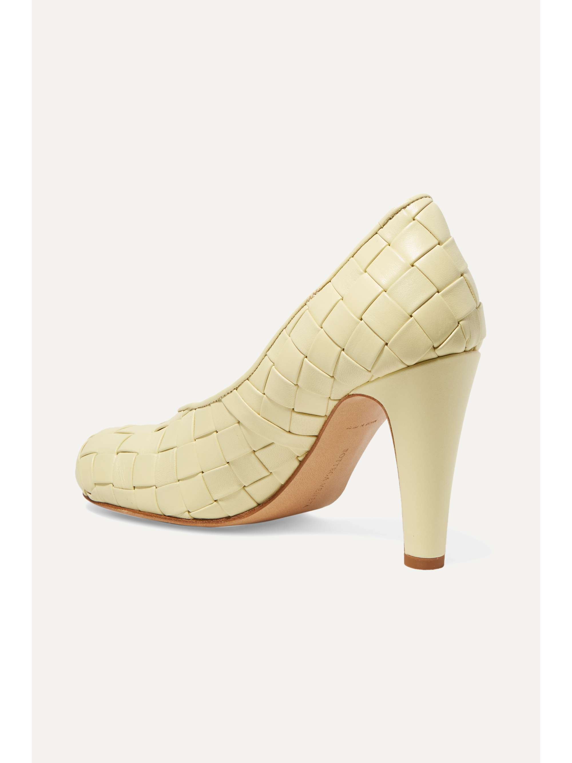 bottega veneta intrecciato pumps