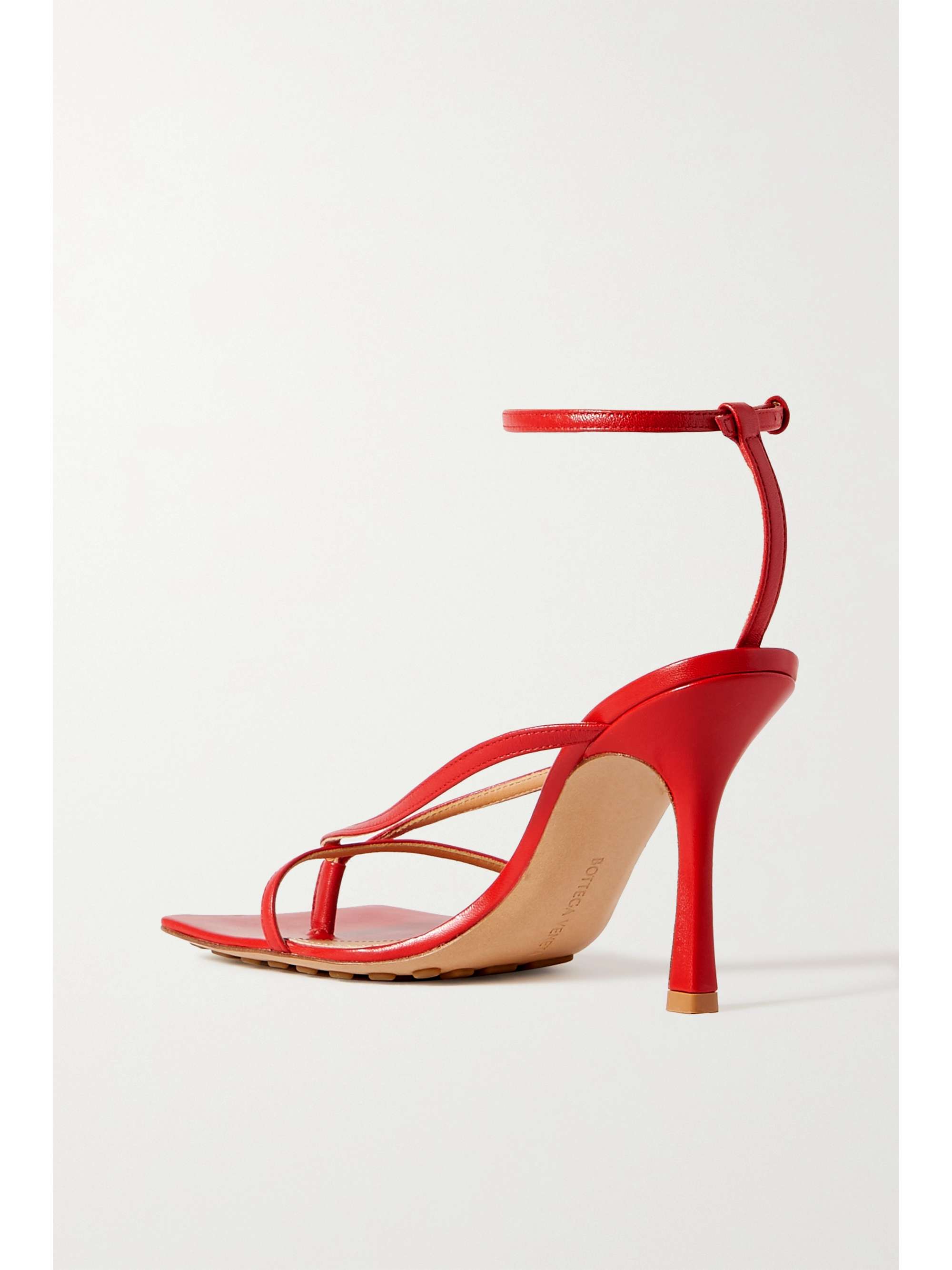 bottega veneta red sandals
