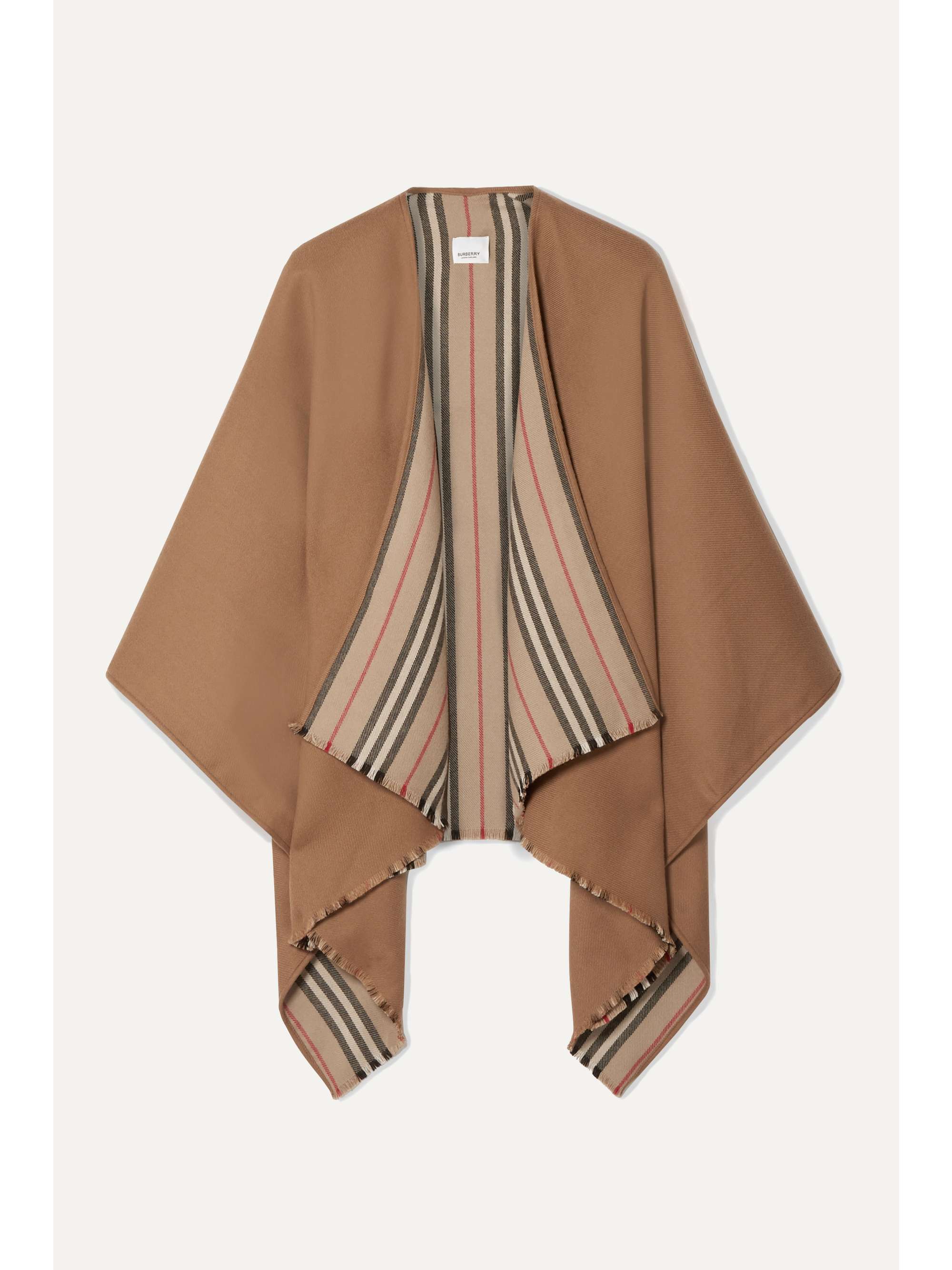 burberry poncho wrap
