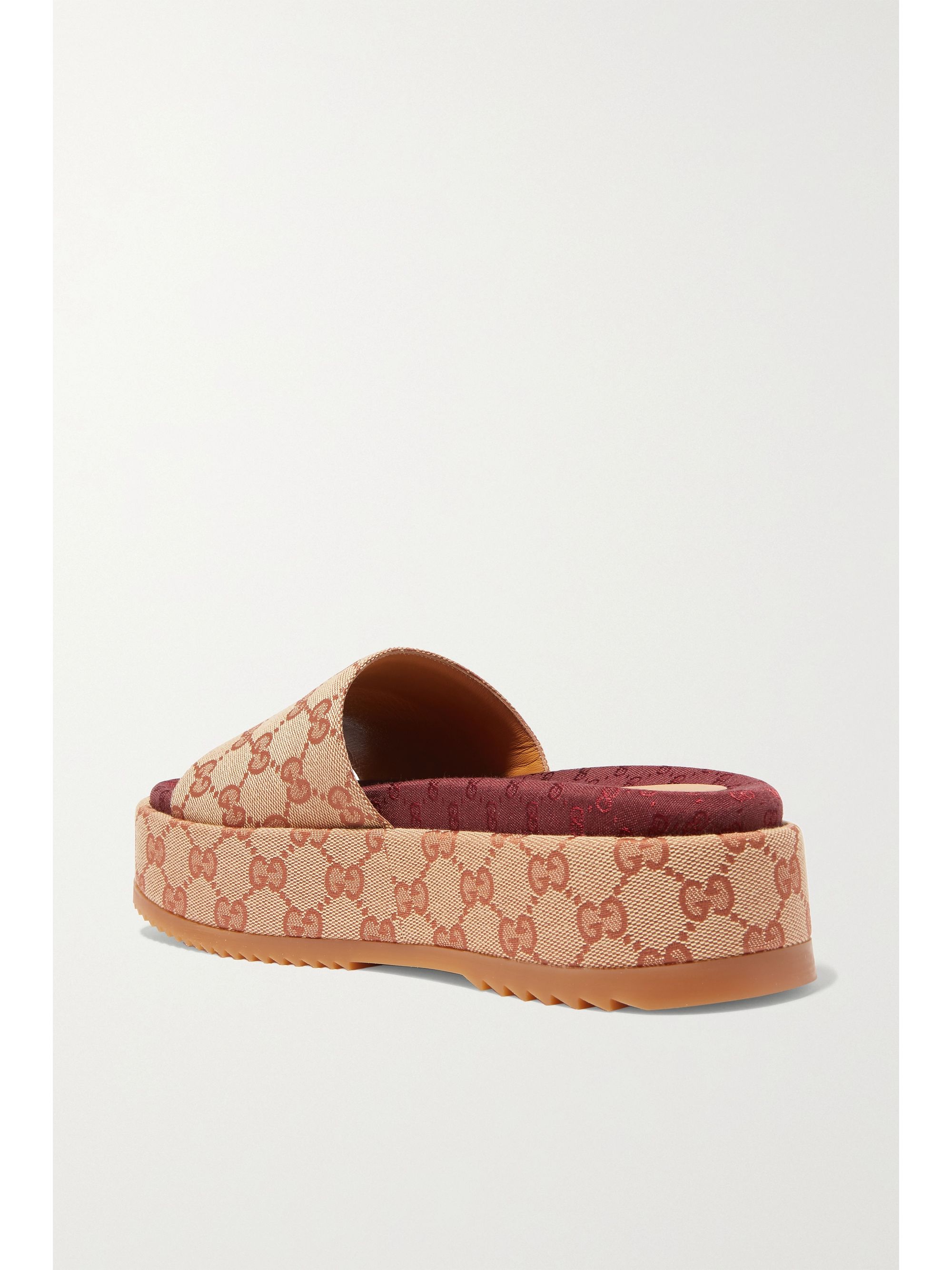 platform gucci slides