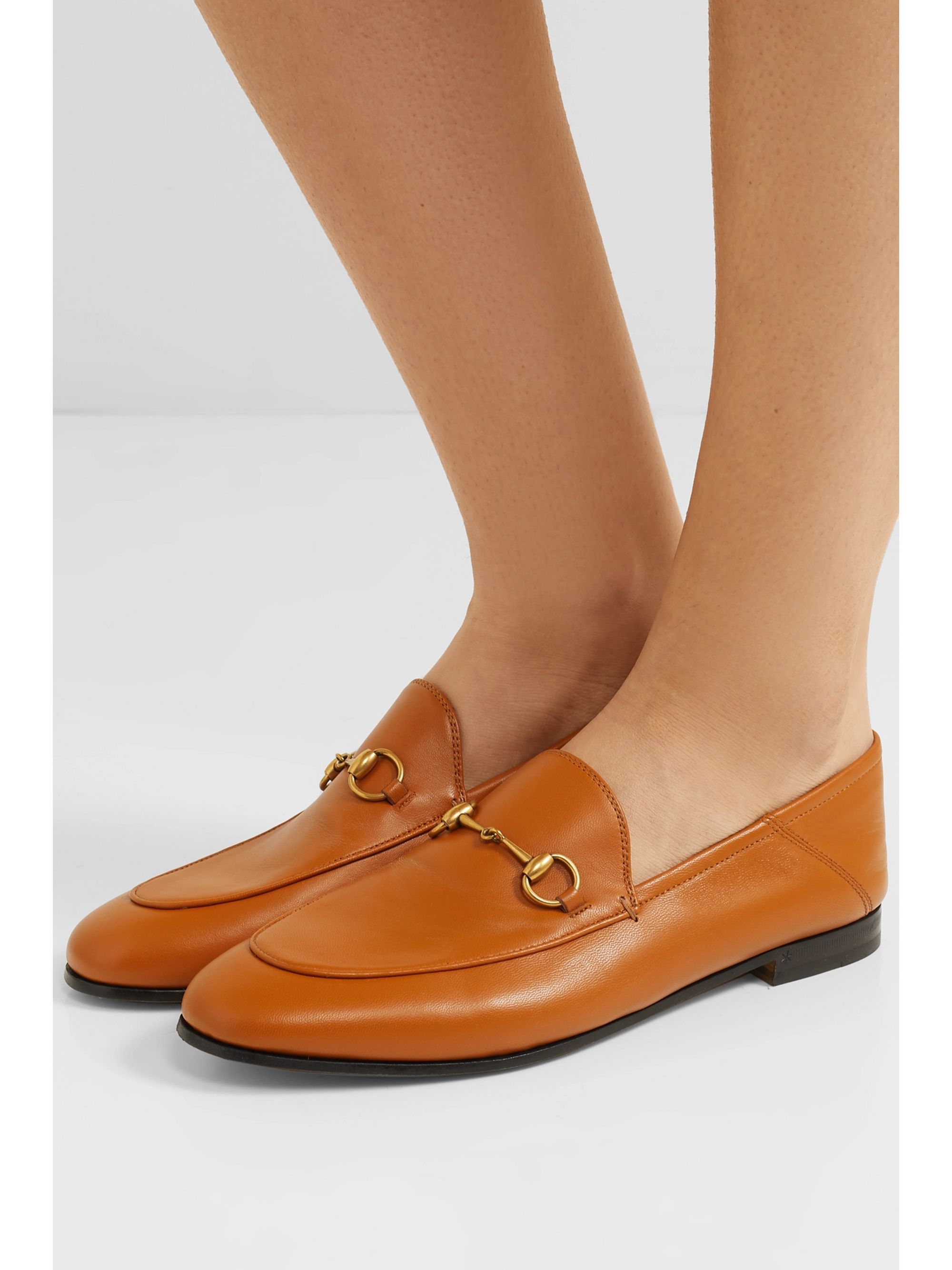 gucci collapsible heel loafer