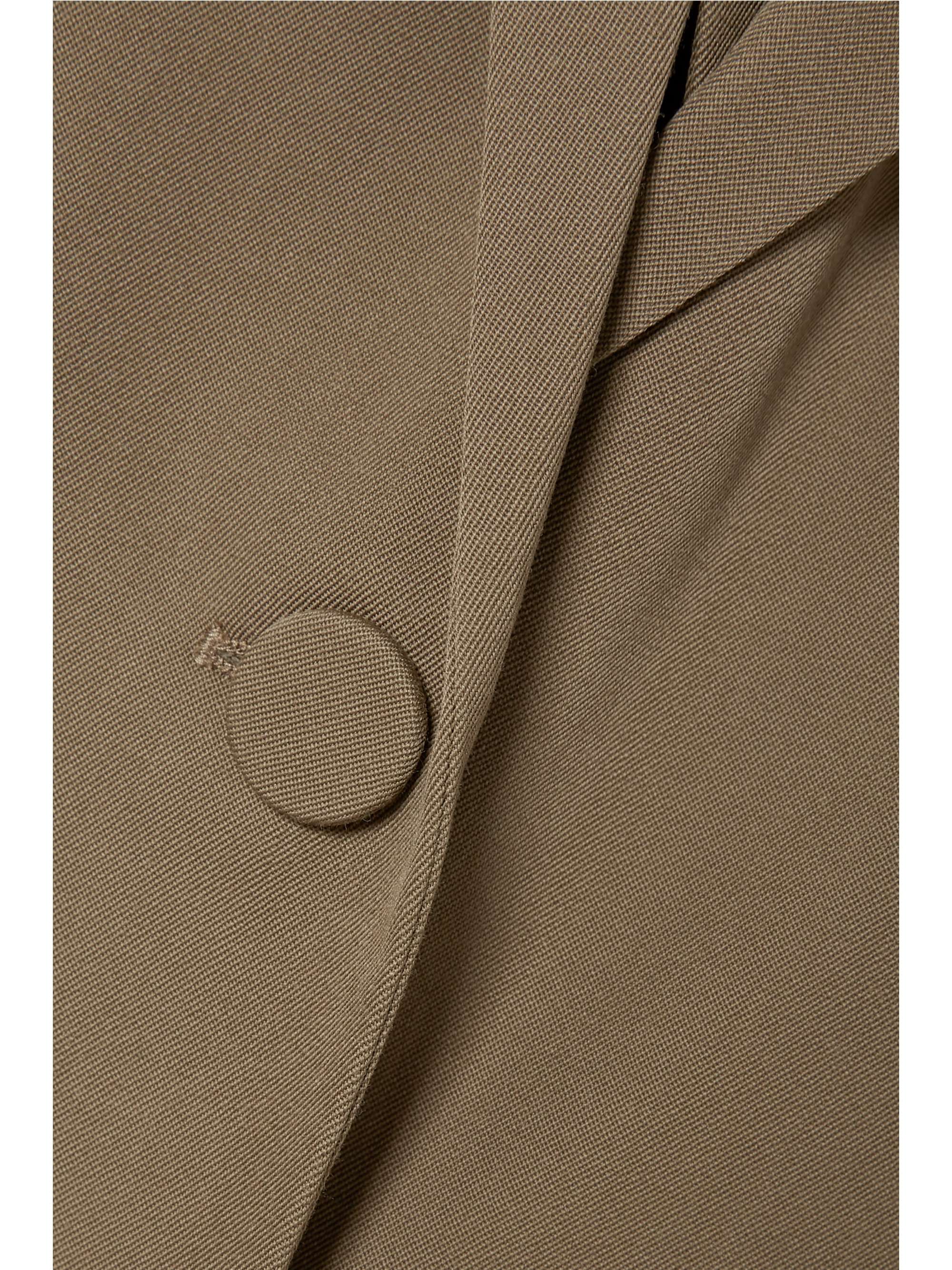 HELMUT LANG Layered wool-twill blazer