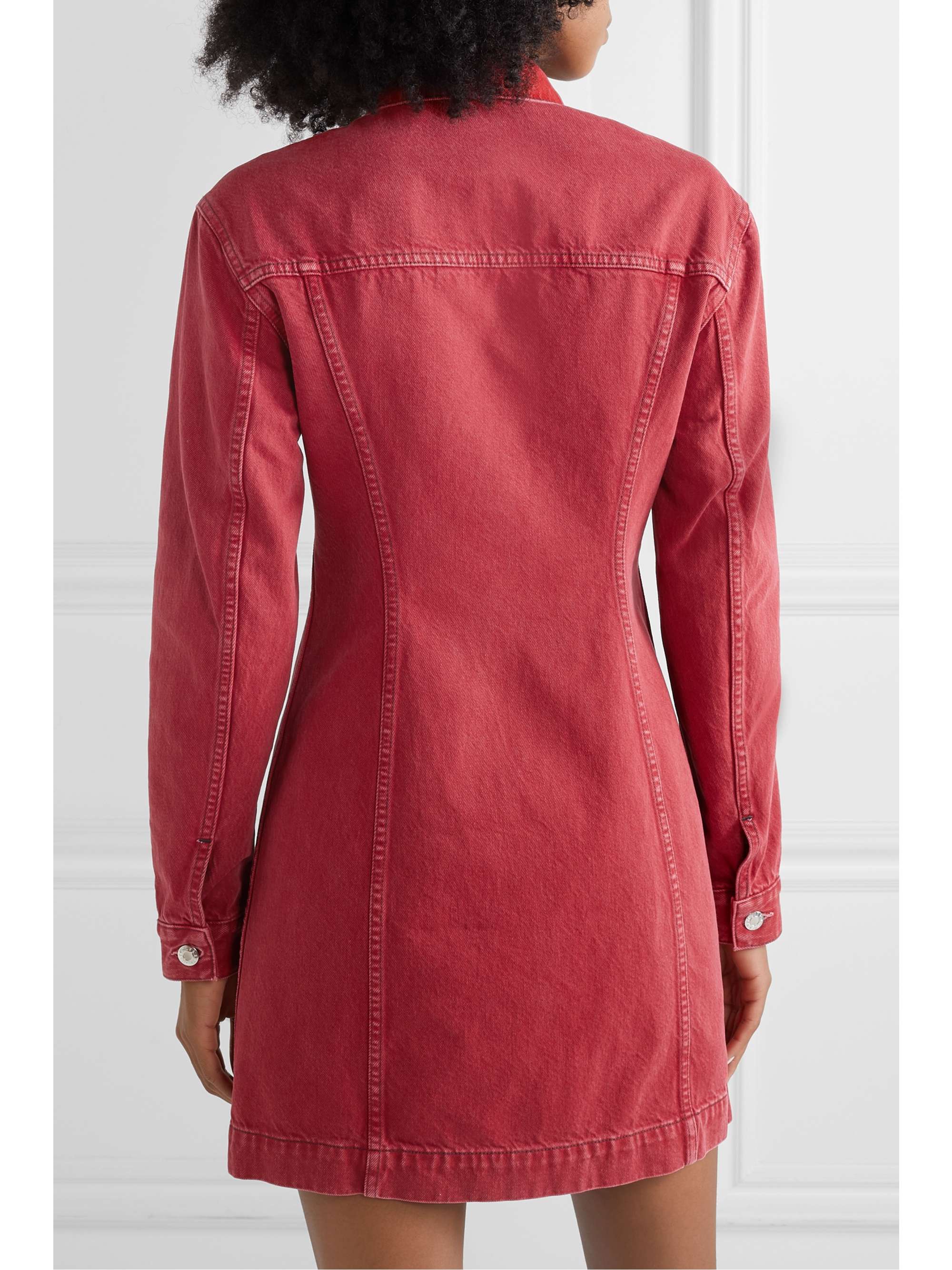 HELMUT LANG Denim mini dress