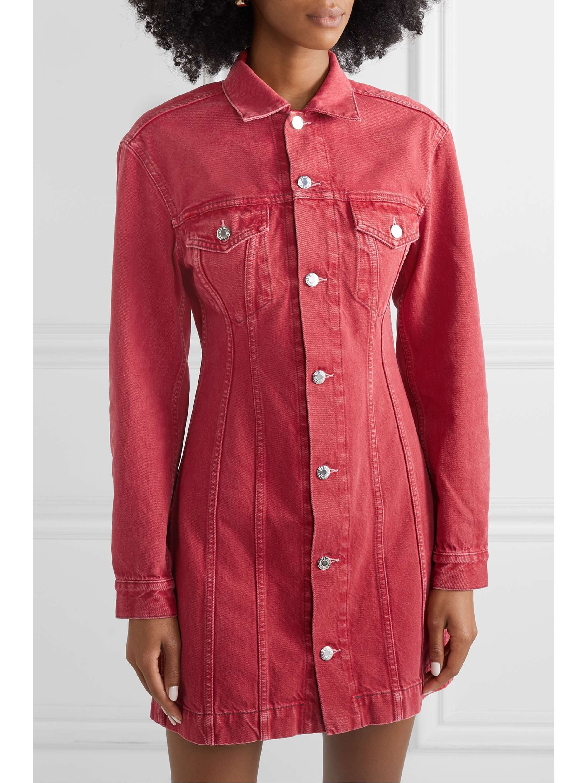 HELMUT LANG Denim mini dress