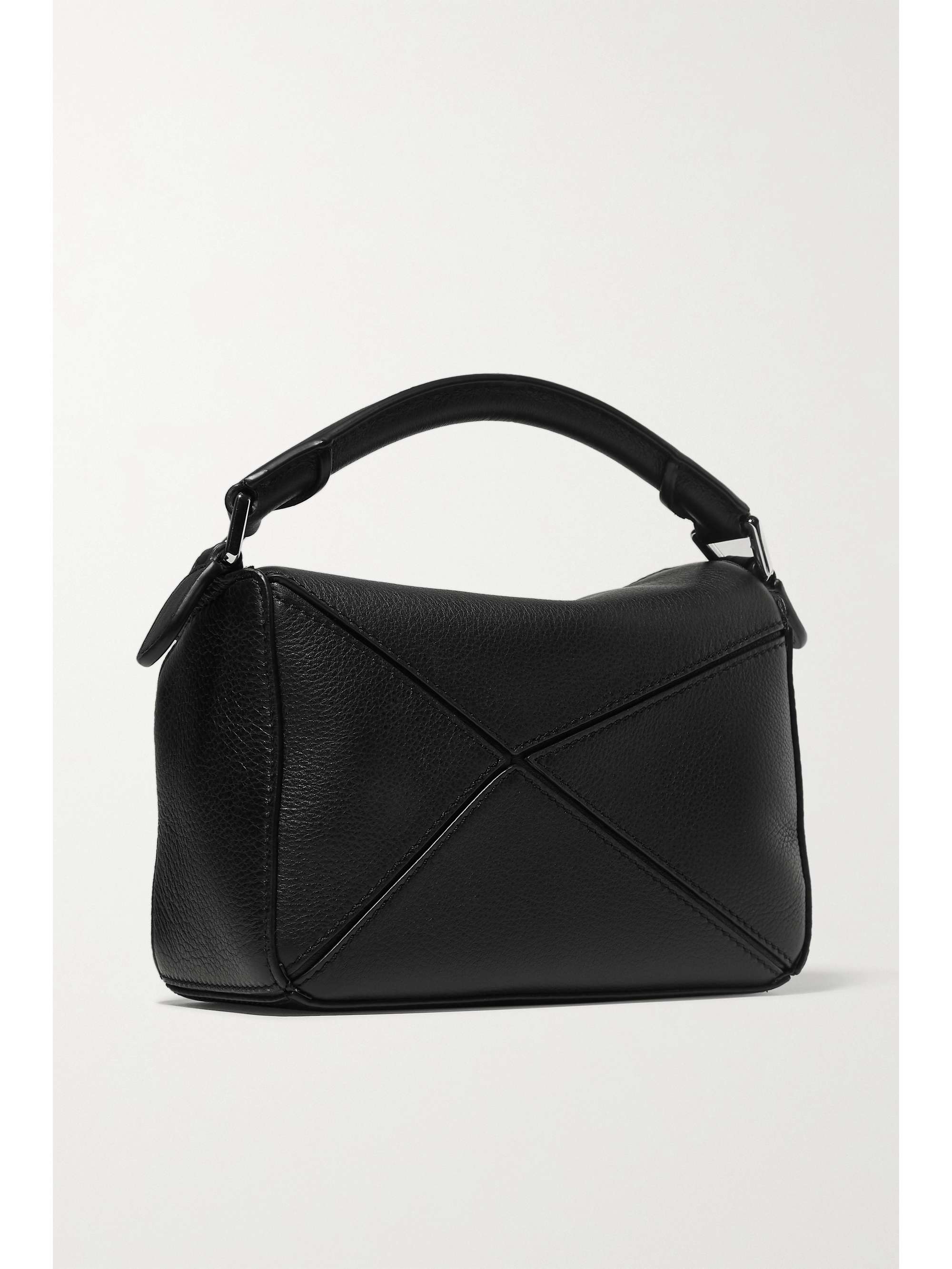 LOEWE Puzzle mini textured-leather shoulder bag | NET-A-PORTER