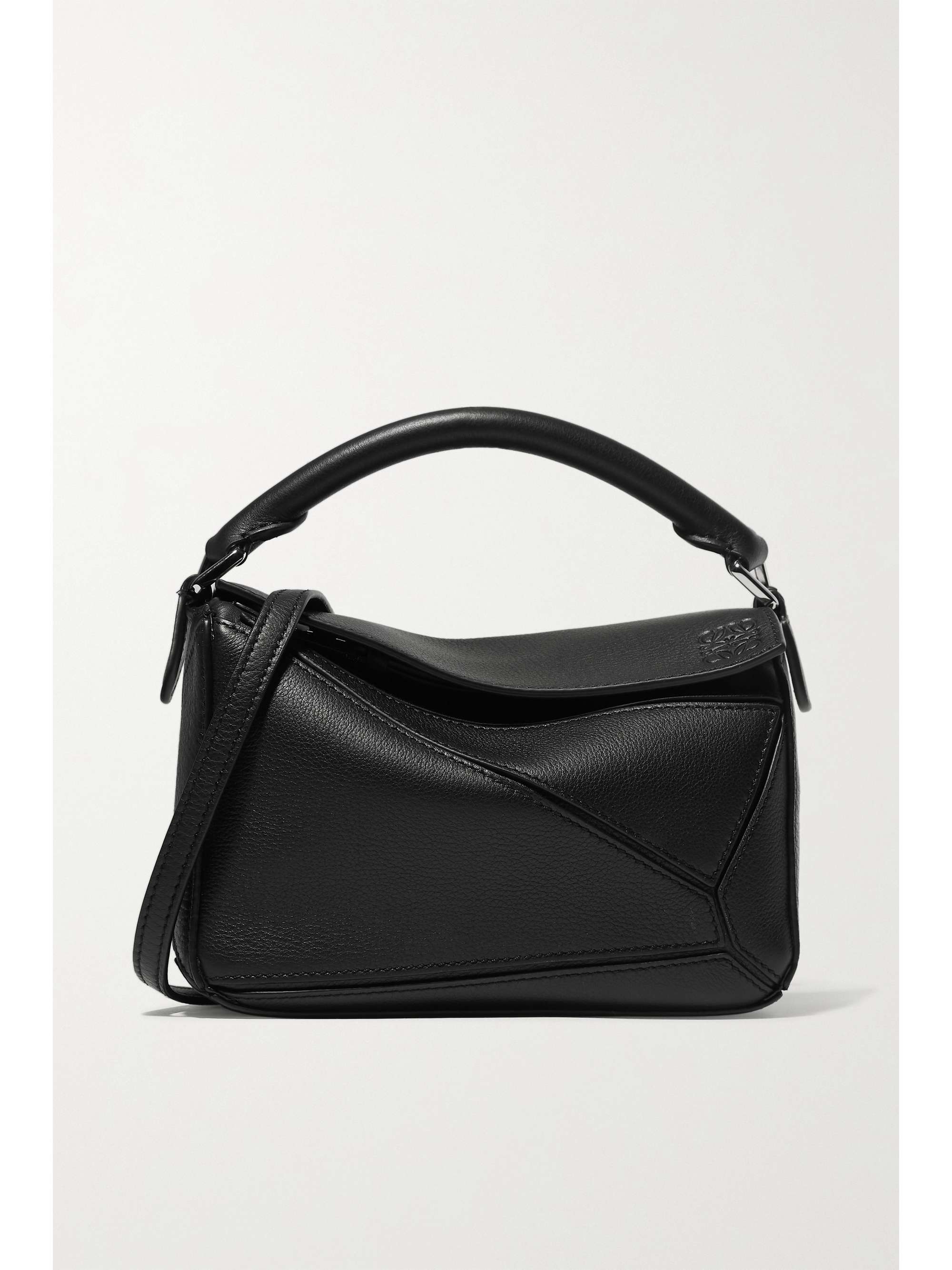 LOEWE Puzzle mini textured-leather shoulder bag | NET-A-PORTER