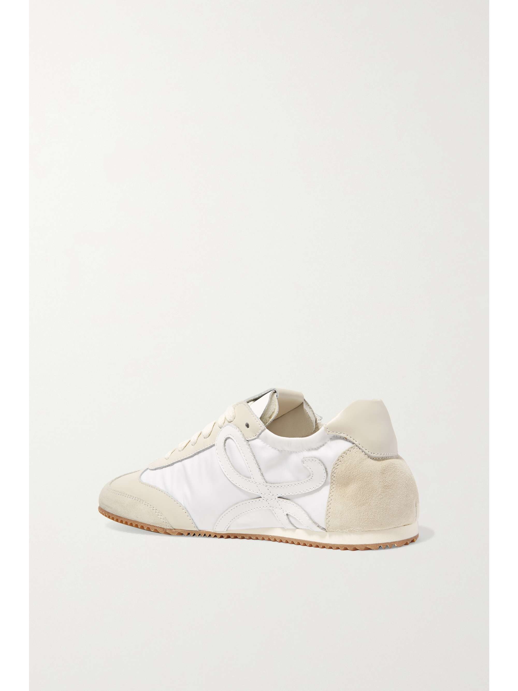 LOEWE Suede and leather sneakers