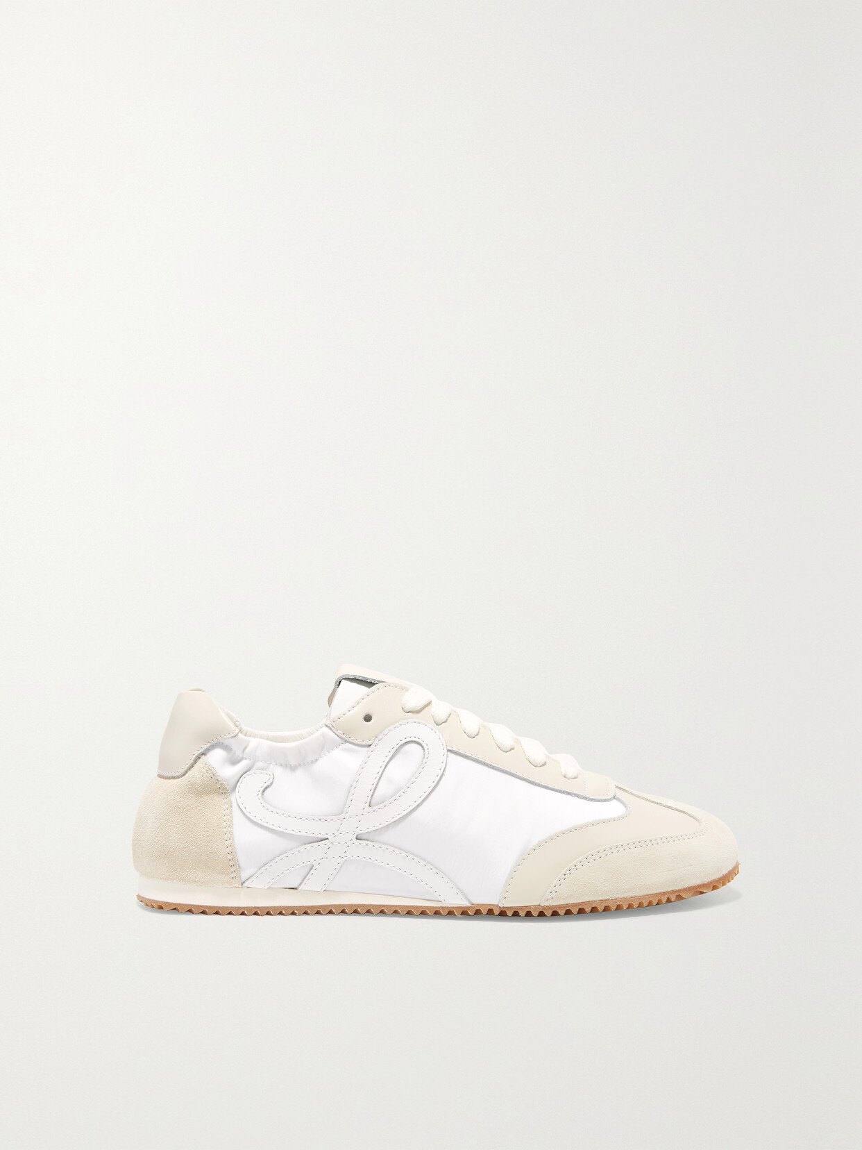 LOEWE SUEDE AND LEATHER SNEAKERS