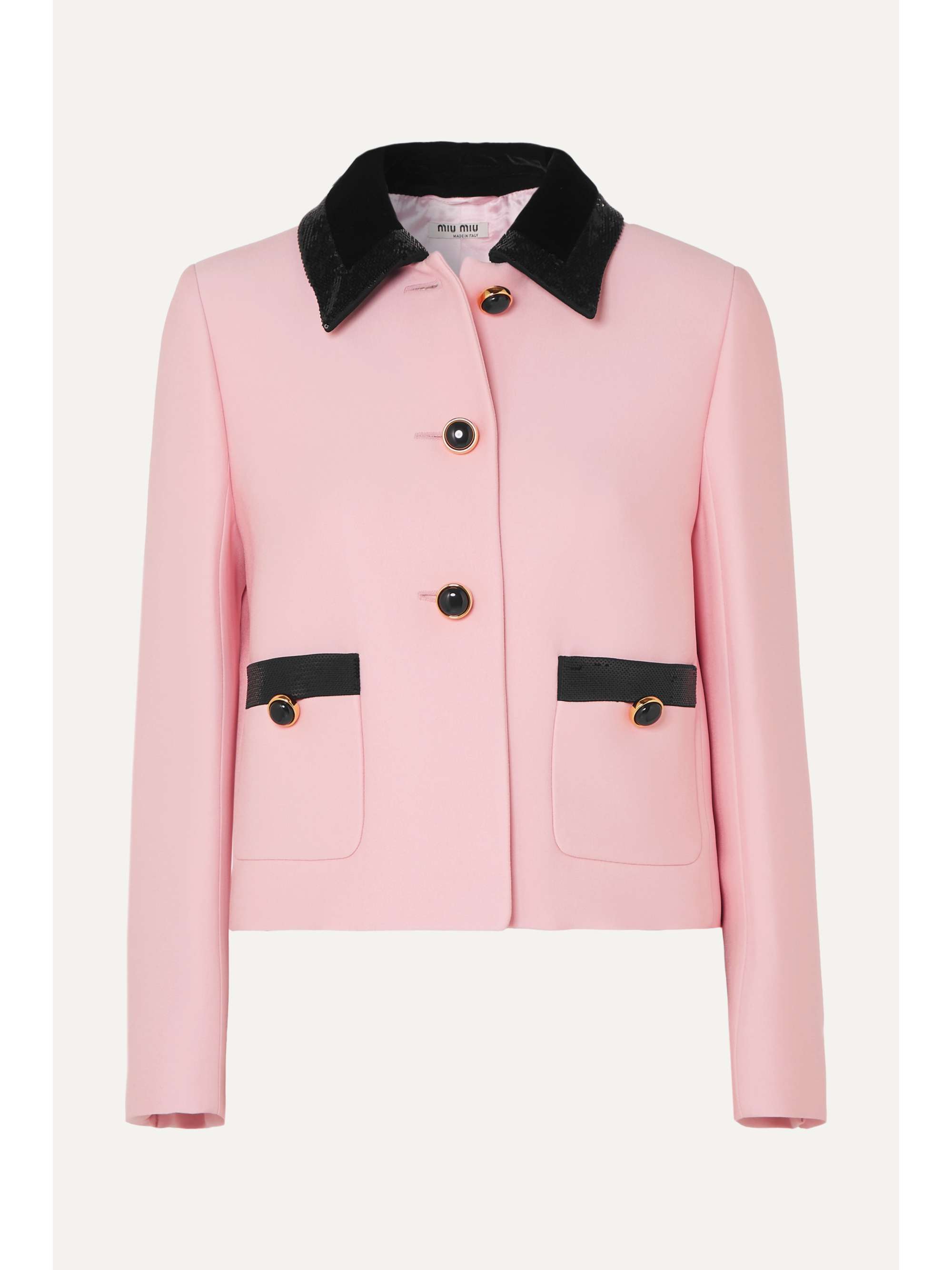 pink sequin jacket womens