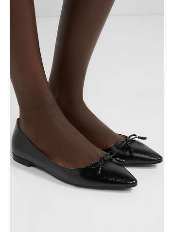 prada pointed toe flats