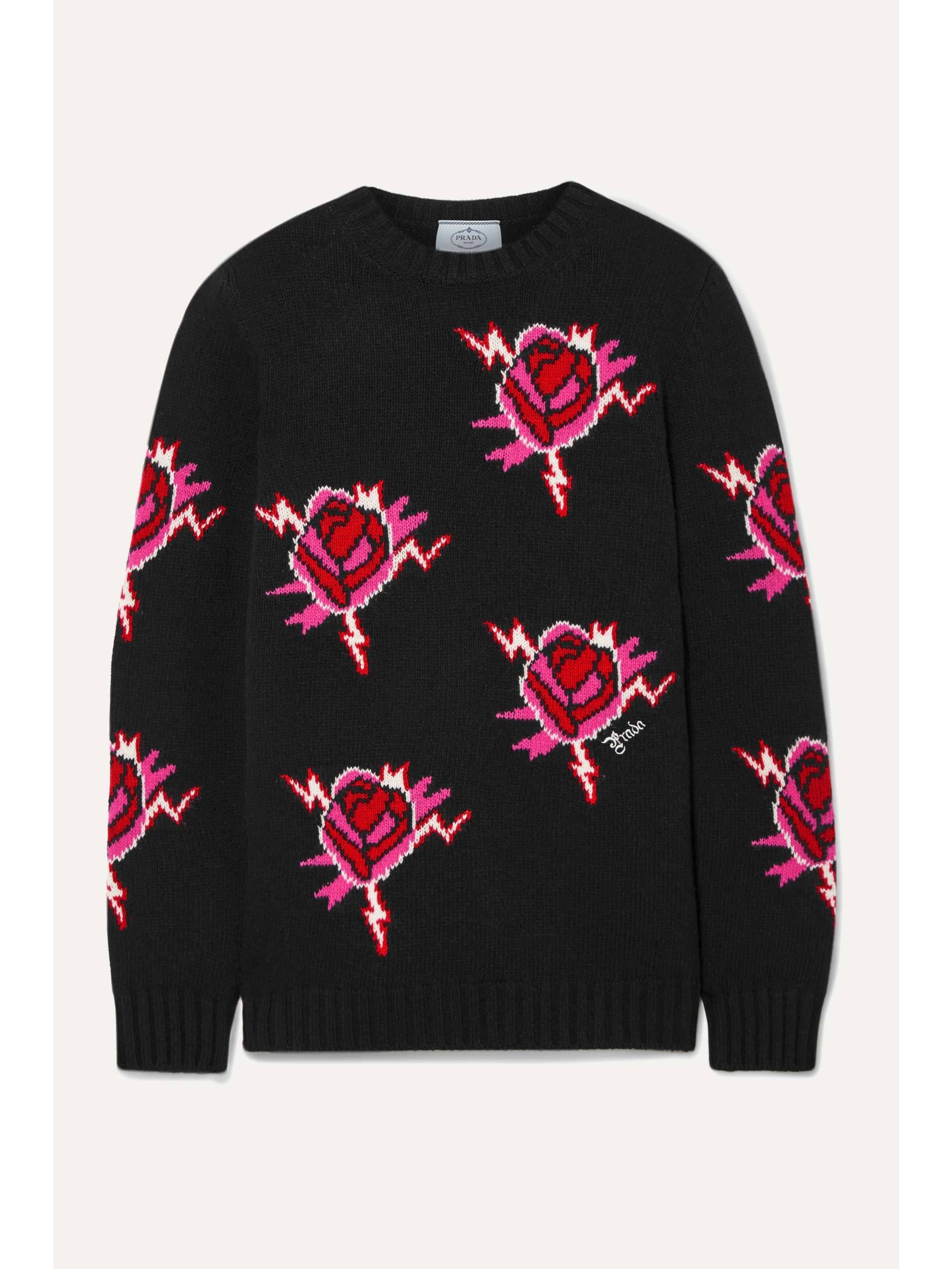 prada frankenstein sweater