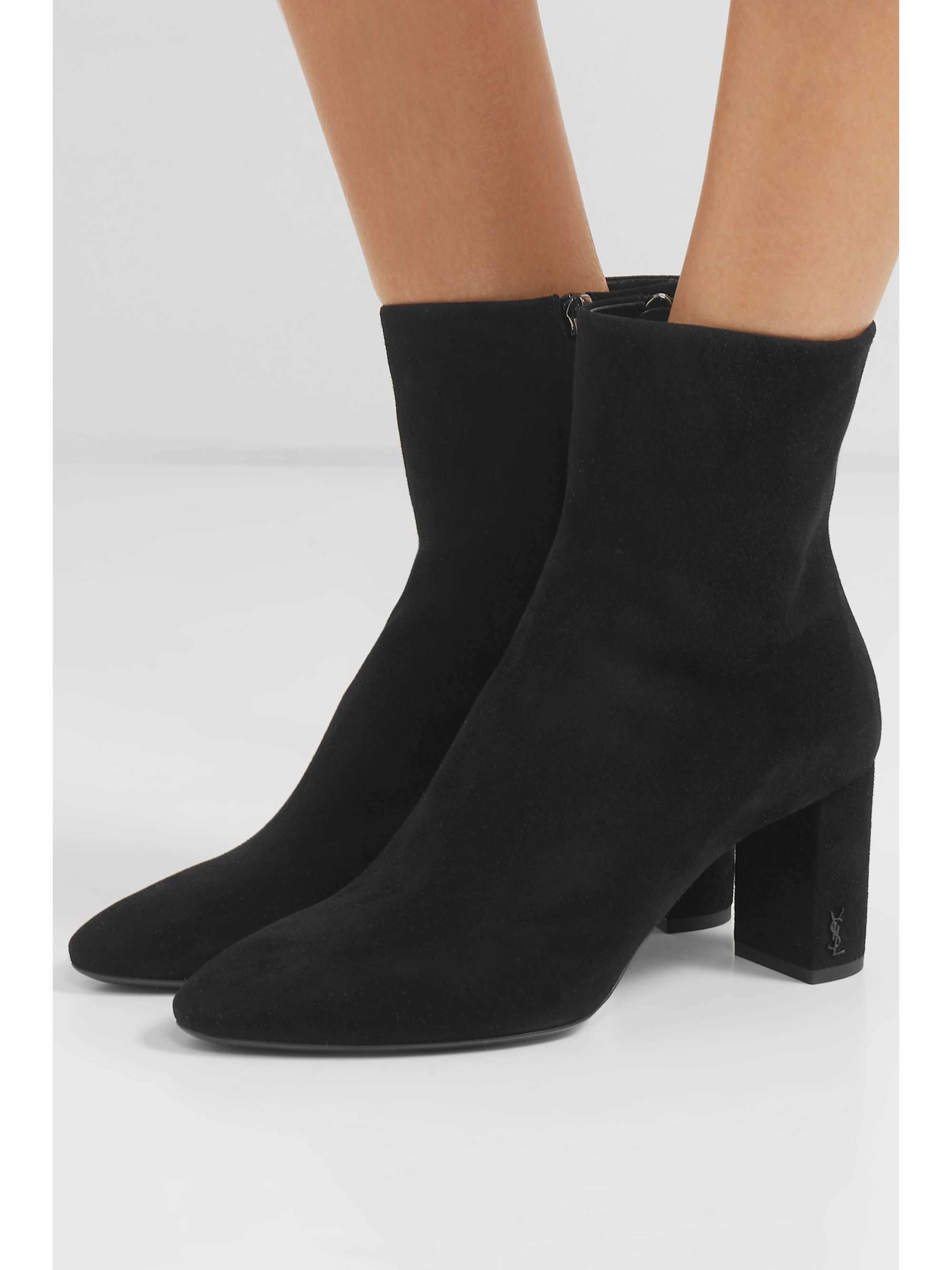 ysl studded boots