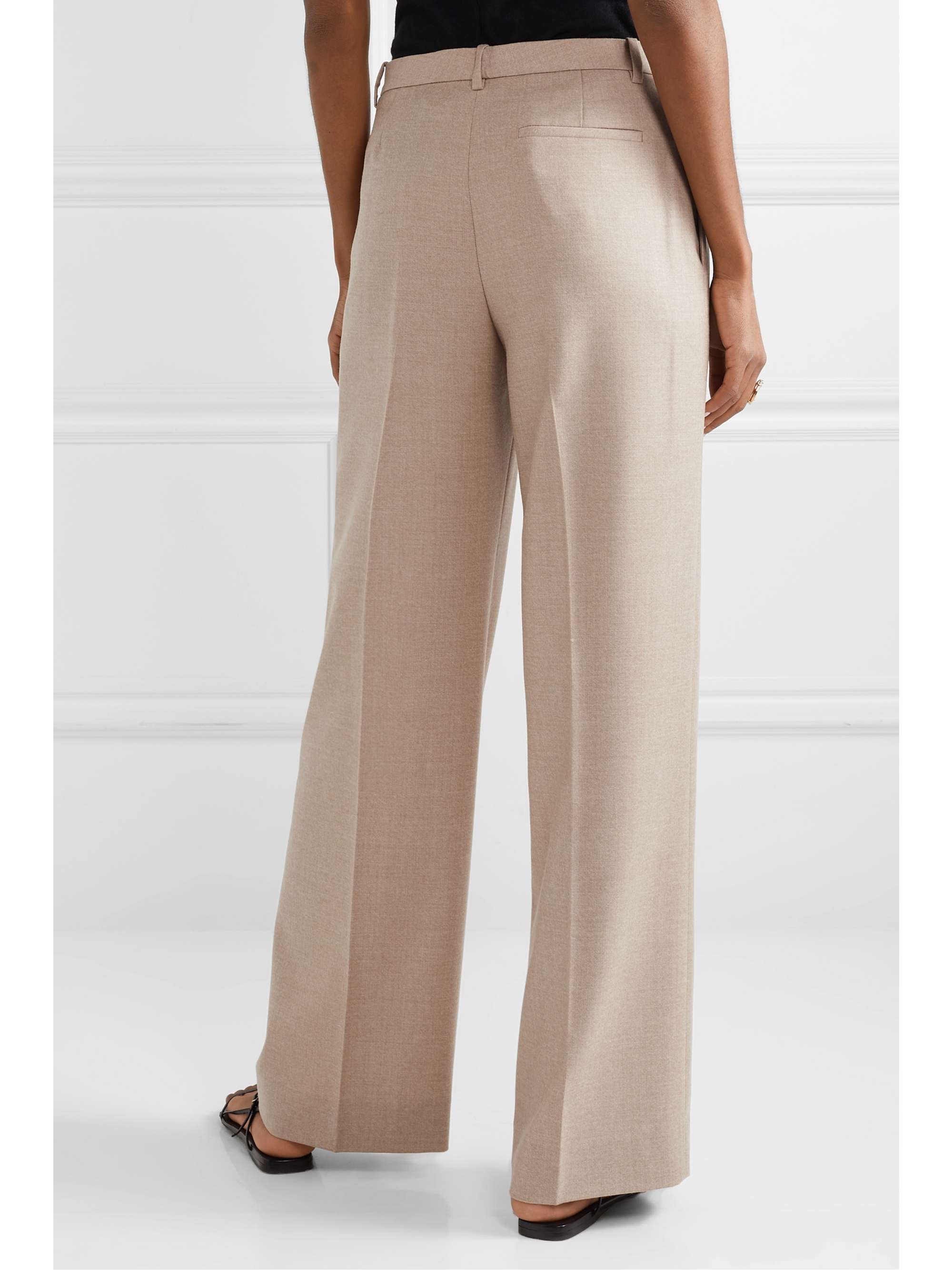 THEORY Wool wide-leg pants