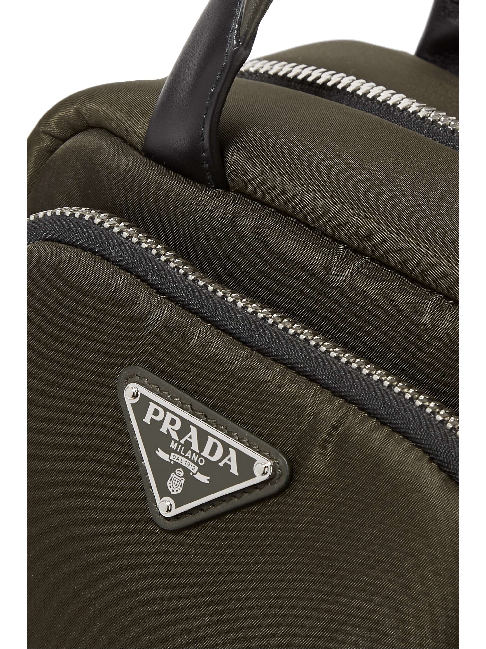 prada shell tote