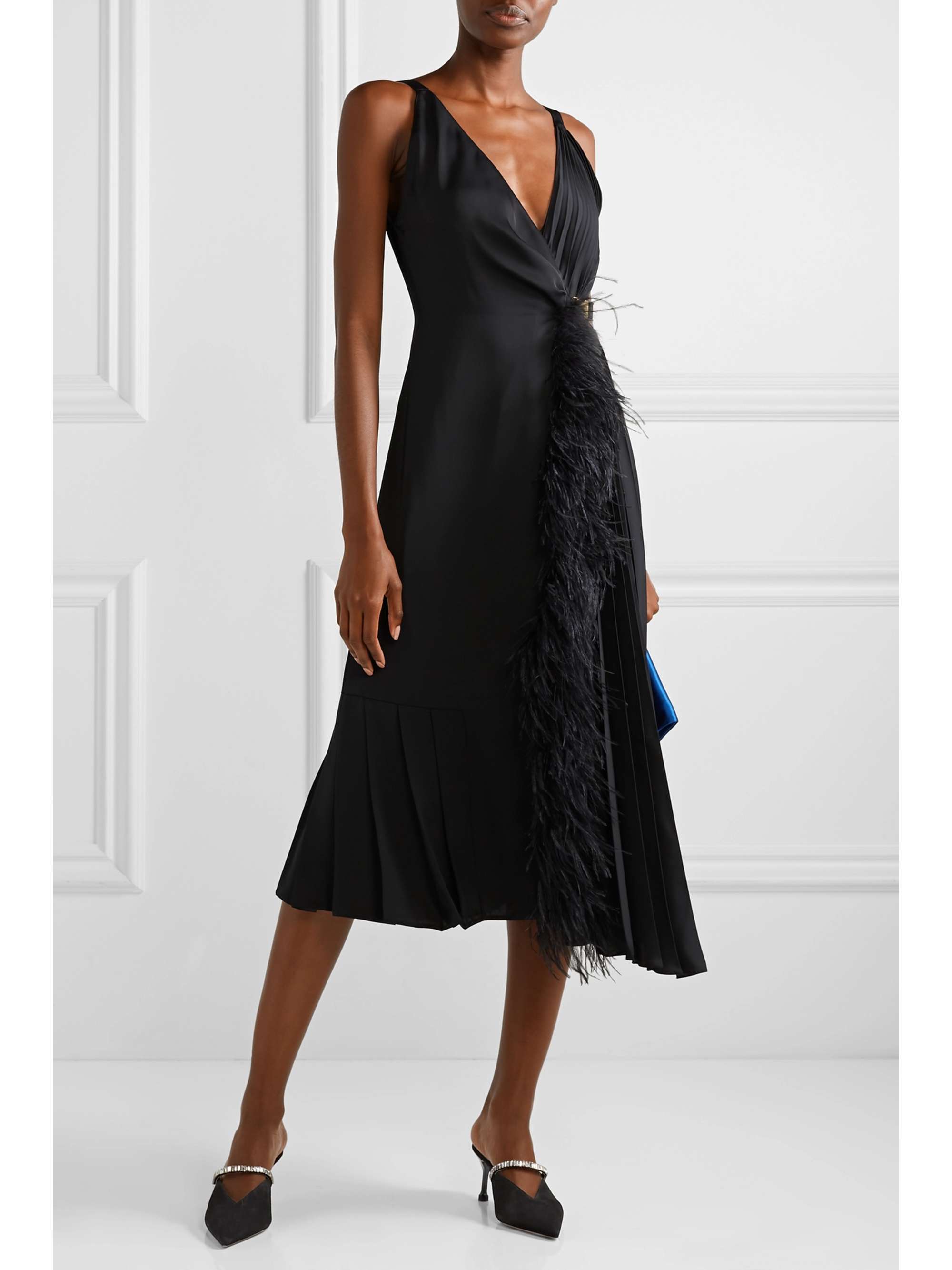 prada embellished mules