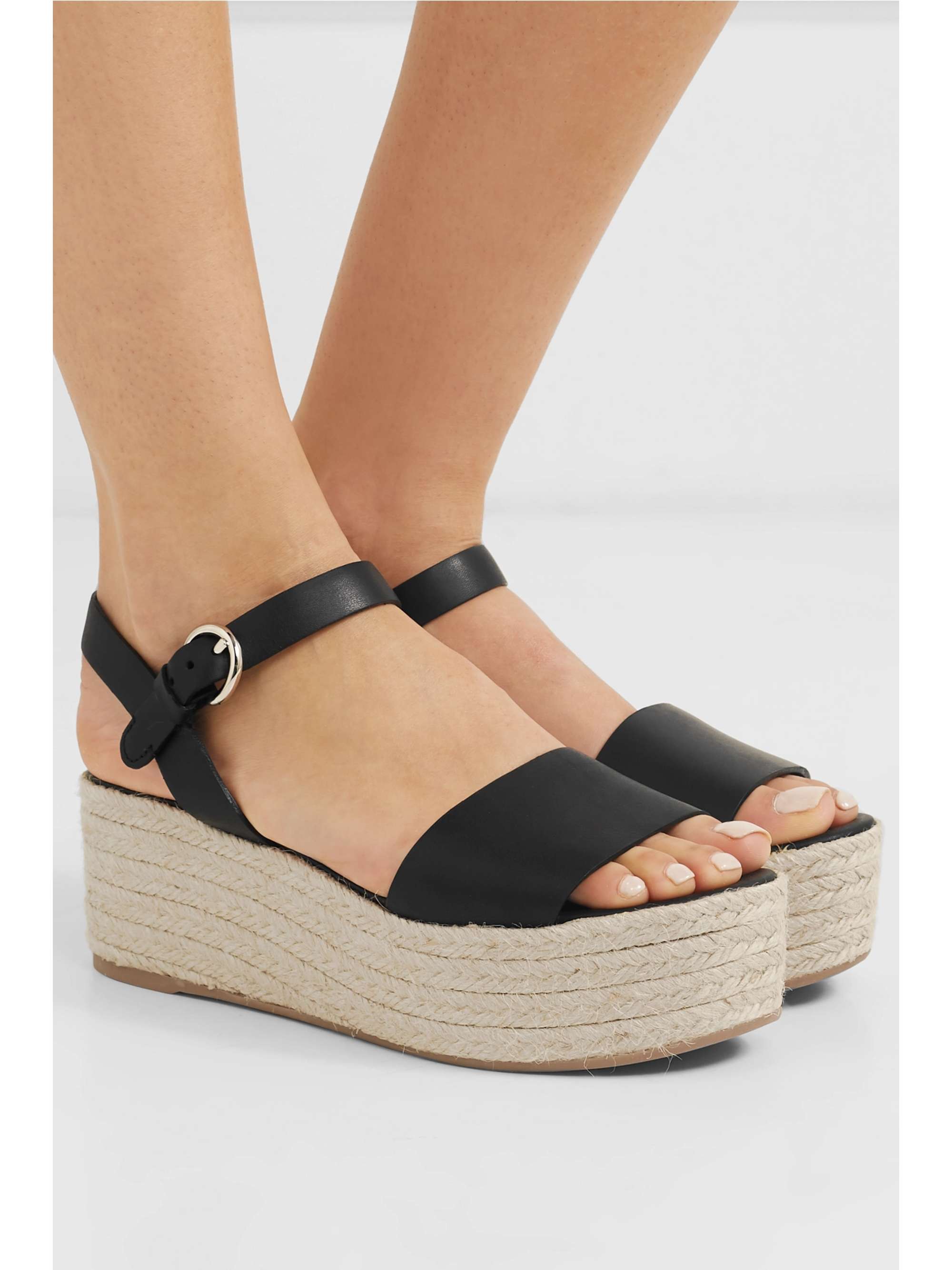 prada black espadrilles